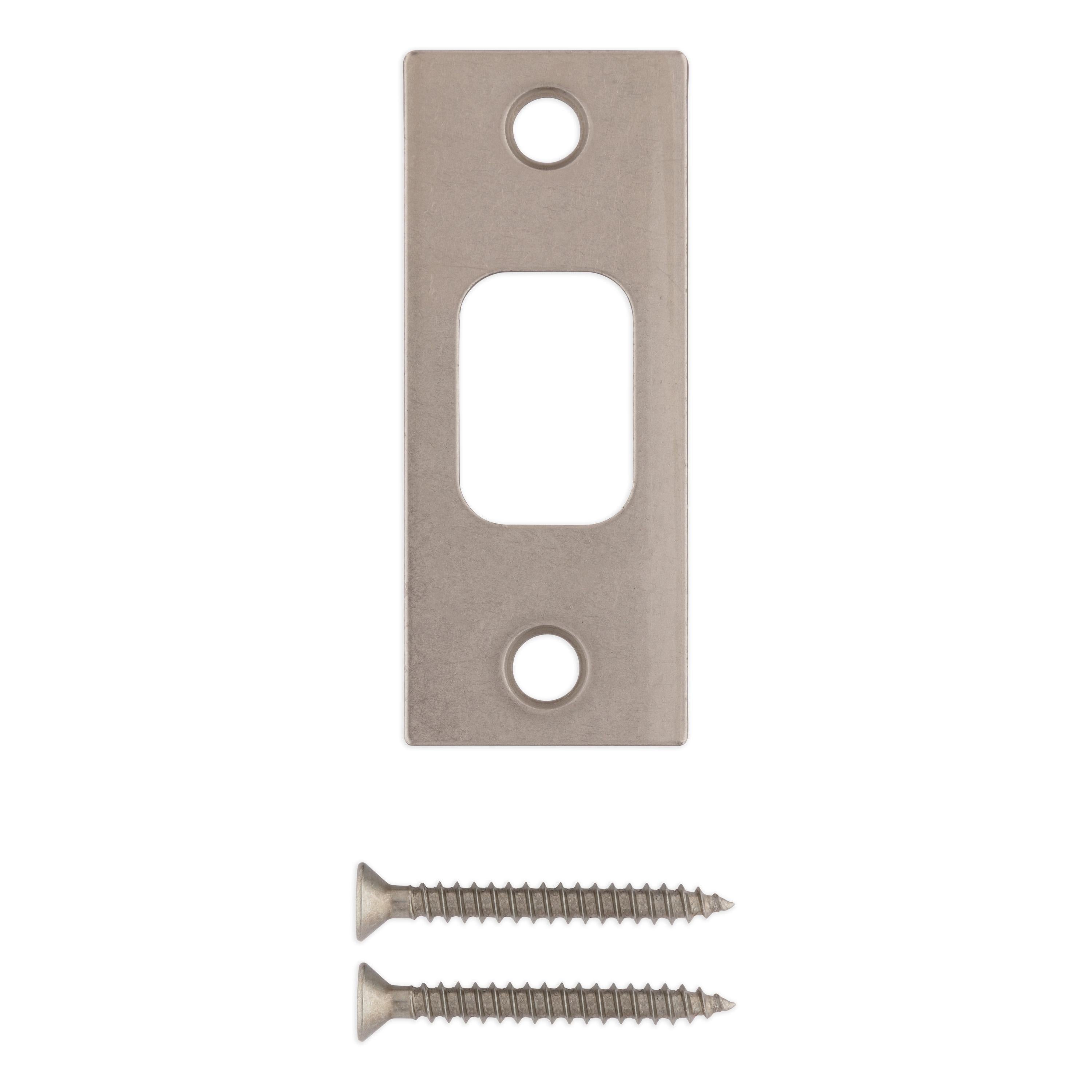 85278-020 1-1/8" x 2-3/4" SC Deadbolt Strike - Satin Nickel
