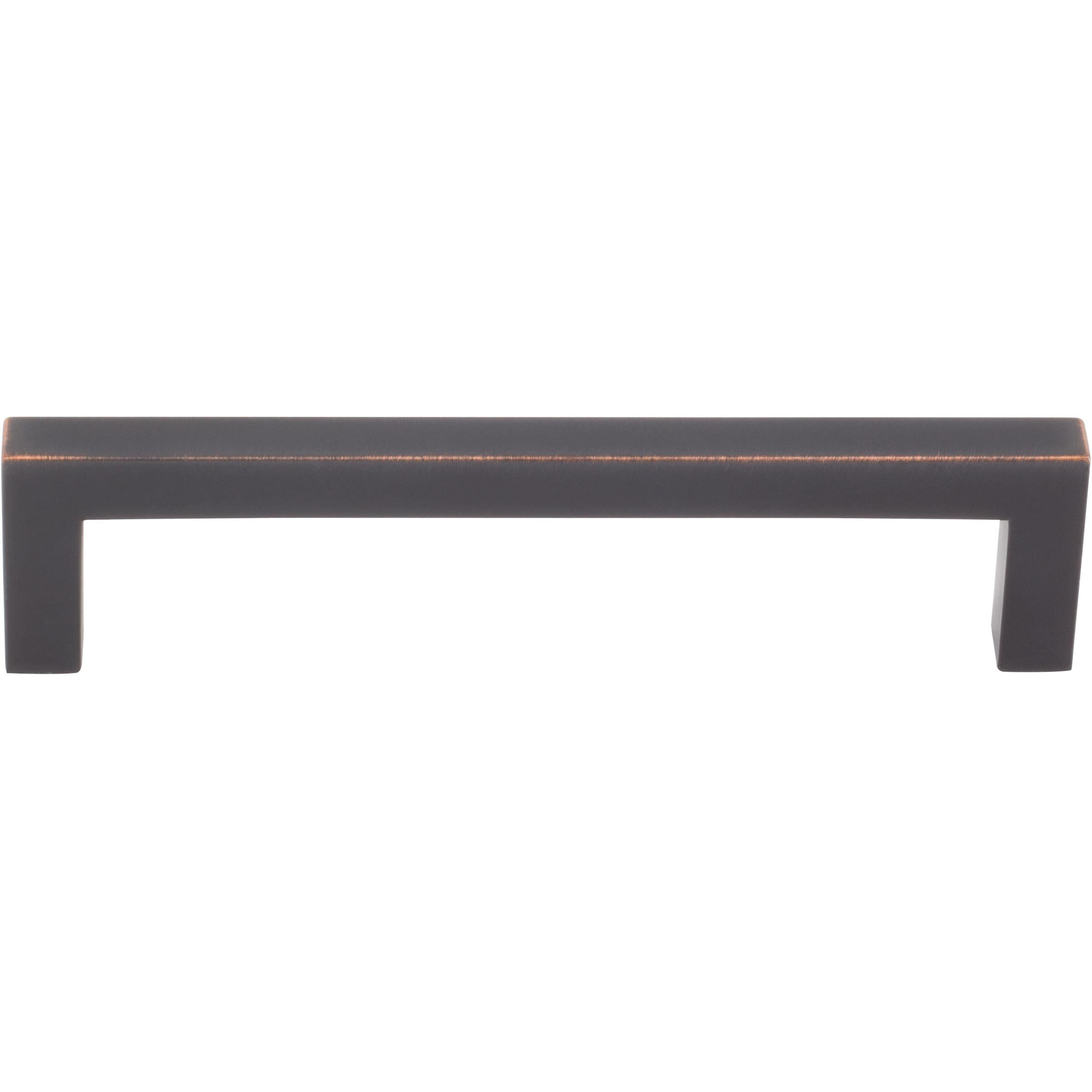 Contemporary Square Cabinet Pull, Zinc Base Material