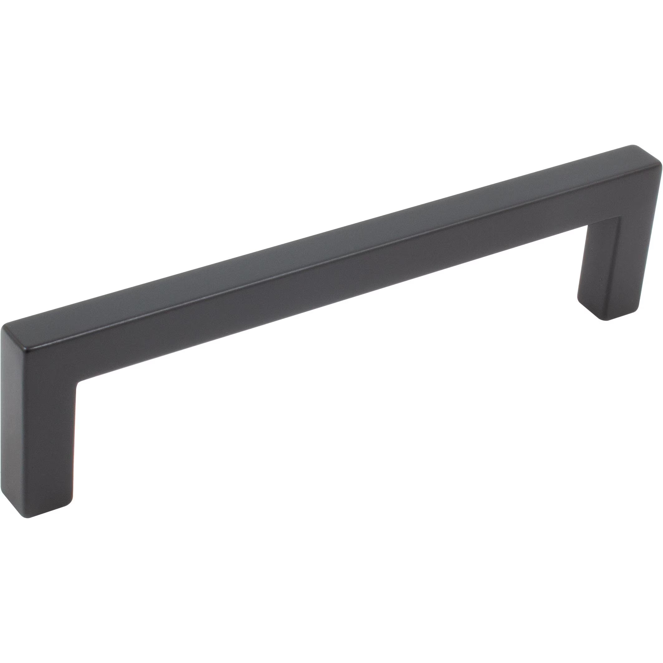 Contemporary Square Cabinet Pull, Zinc Base Material