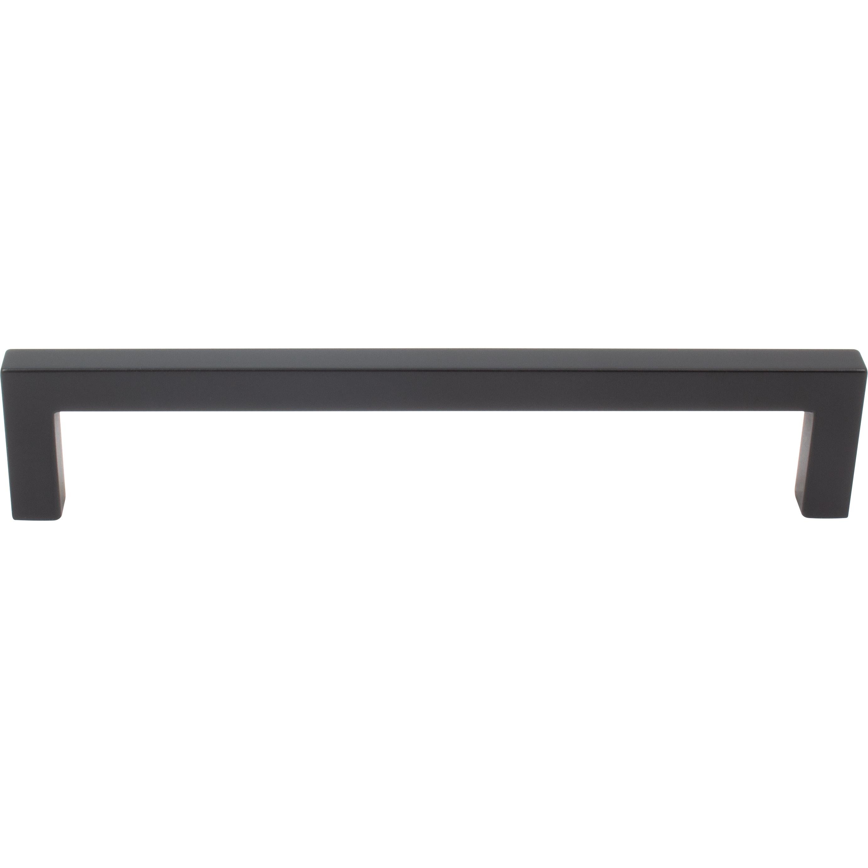 Contemporary Square Cabinet Pull, Zinc Base Material