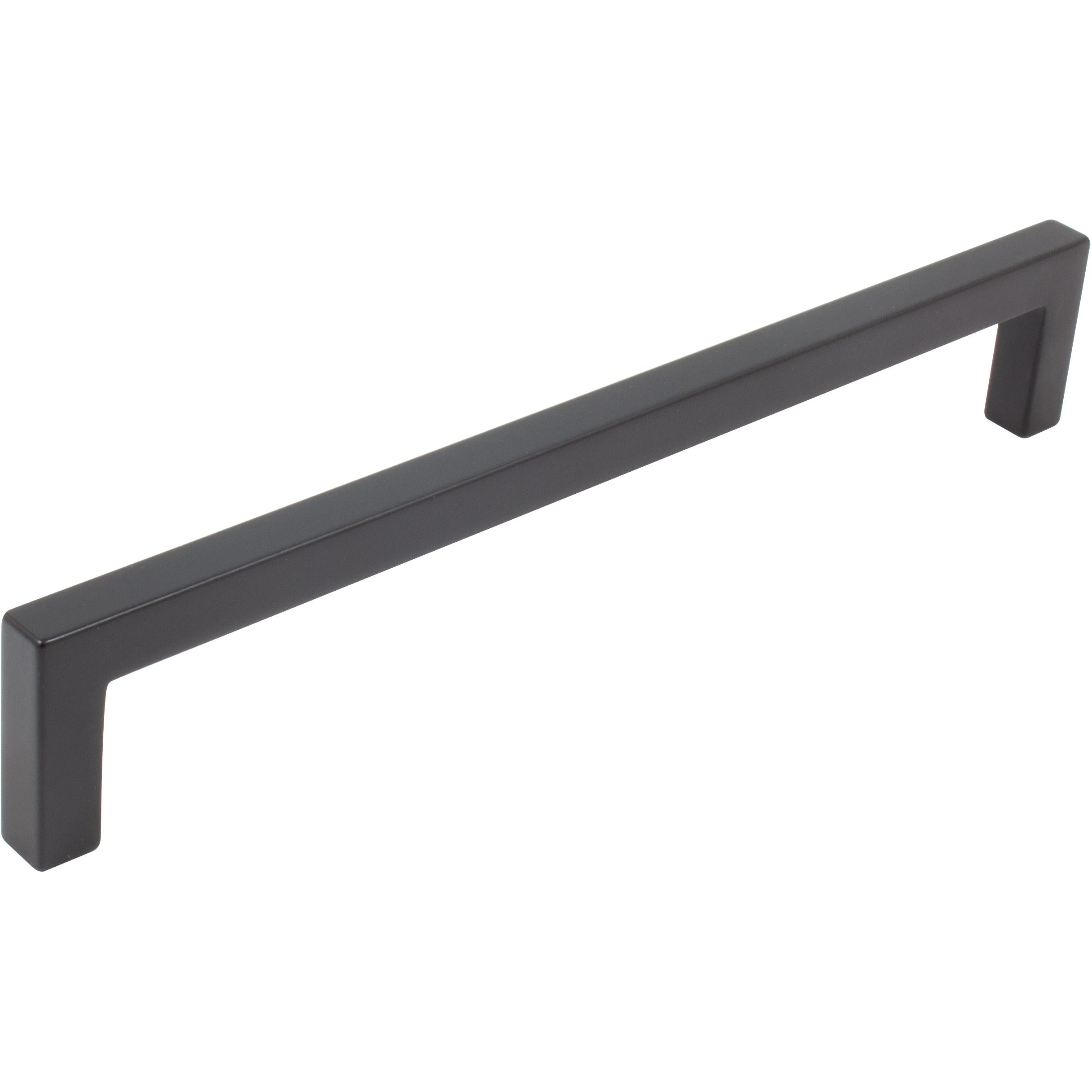 Contemporary Square Cabinet Pull, Zinc Base Material