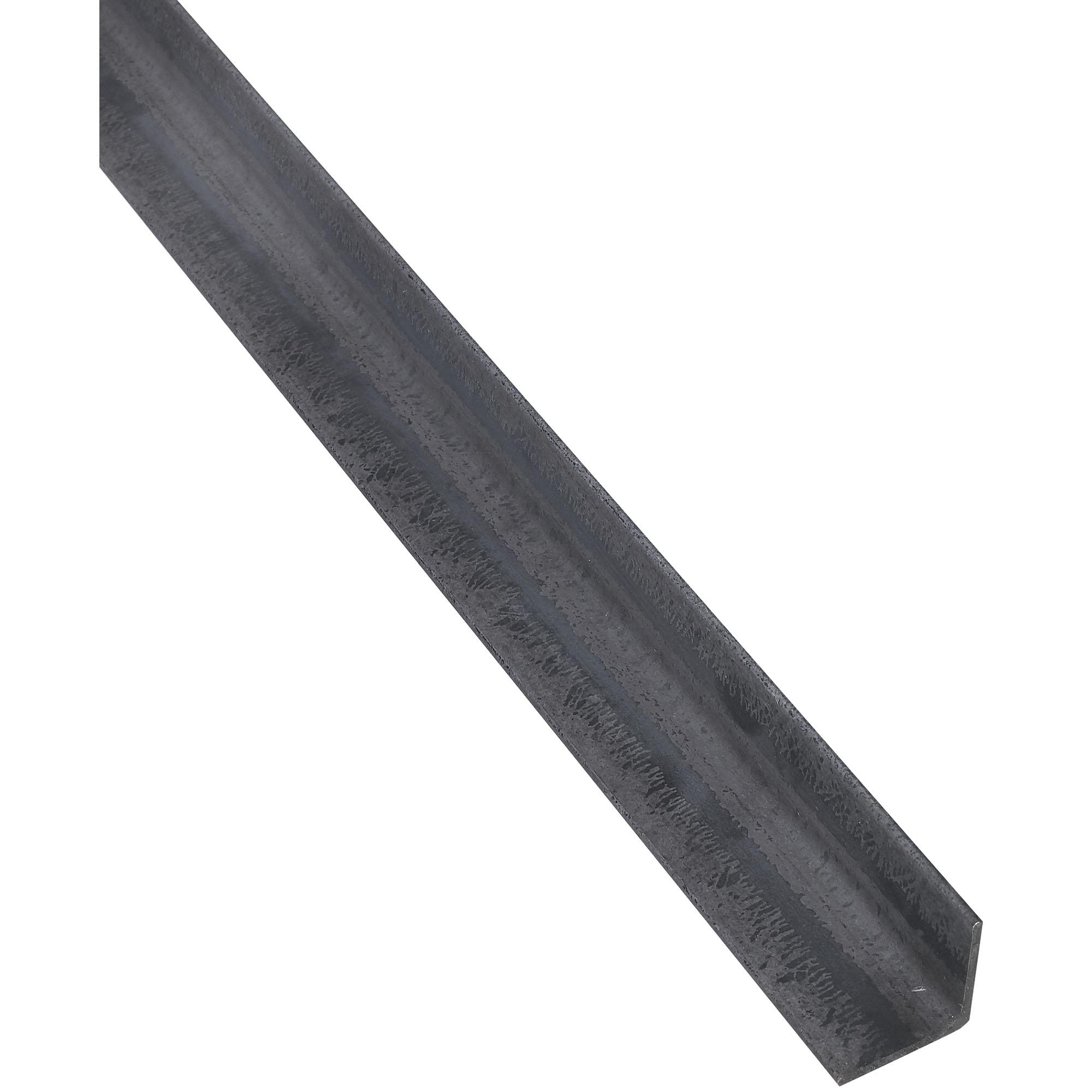National Hardware - N215-467 4060BC, 1-1/2" x 48" Solid Angles in Plain Steel
