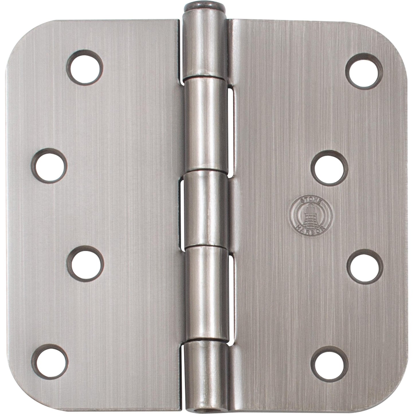 Stone Harbor Hardware Standard Hinge, 4 Inches, 5/8" Radius Corner, Bulk Pack (100 Each), Antique Nickel