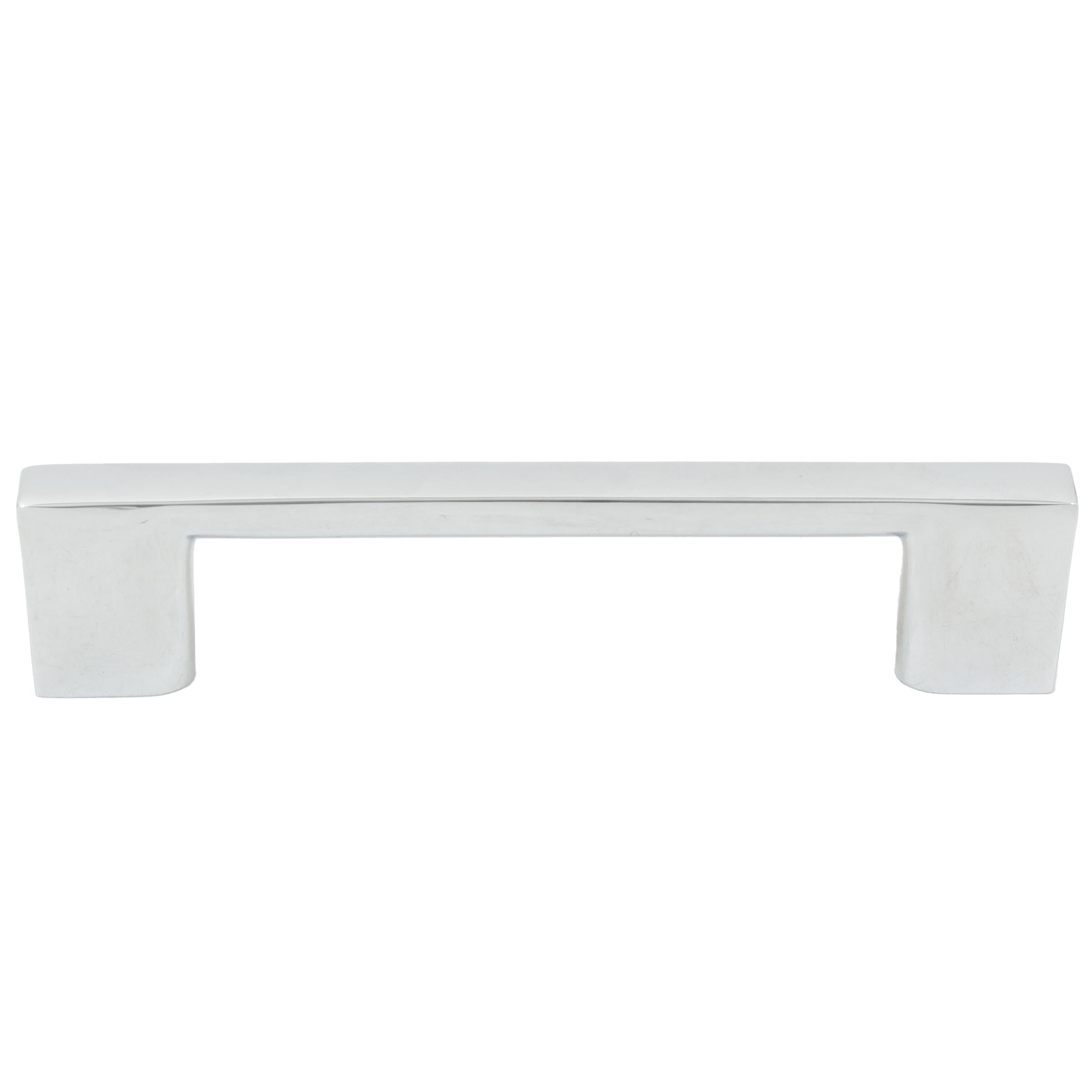 Stone Harbor Hardware Jetstream Cabinet Pull, 96 Millimeters, Polished Chrome
