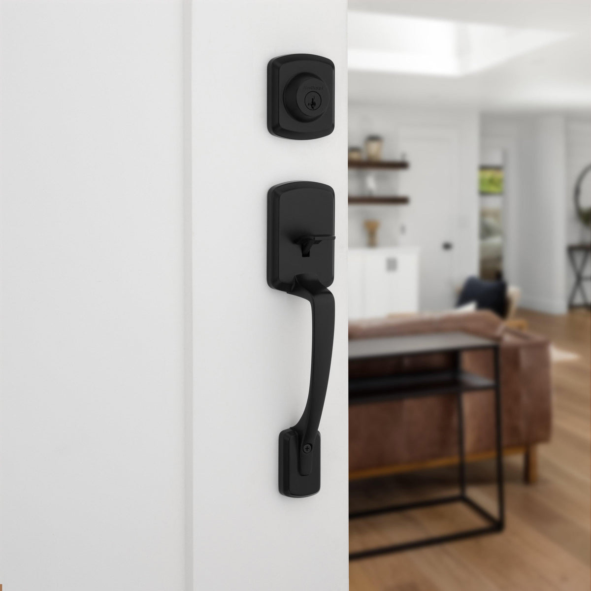 Henley Handleset with Henley - Matte Black