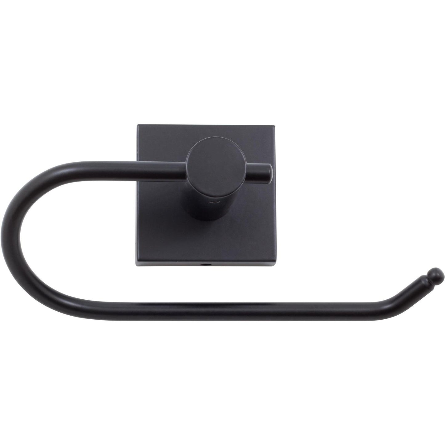 Stone Harbor Hardware Vienna European Toilet Paper Holder, Matte Black