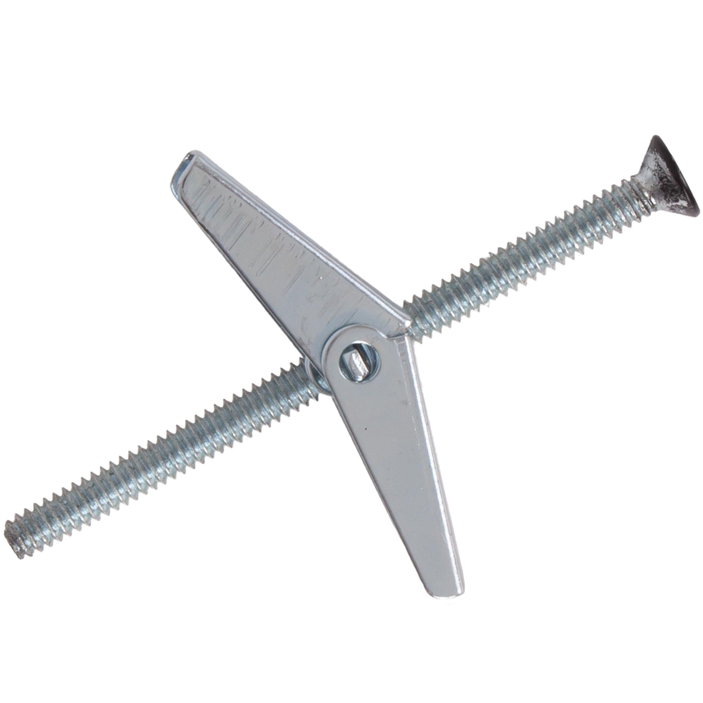 Hollow Wall Anchors, 10-Pack (5 Bolts, 5 Anchors)