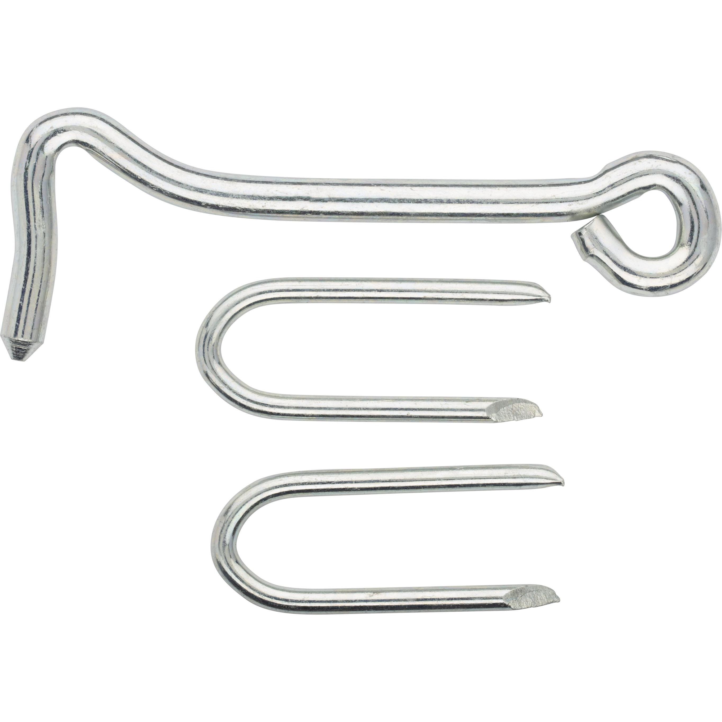 V2102 5" Gate Hook - Zinc Plated