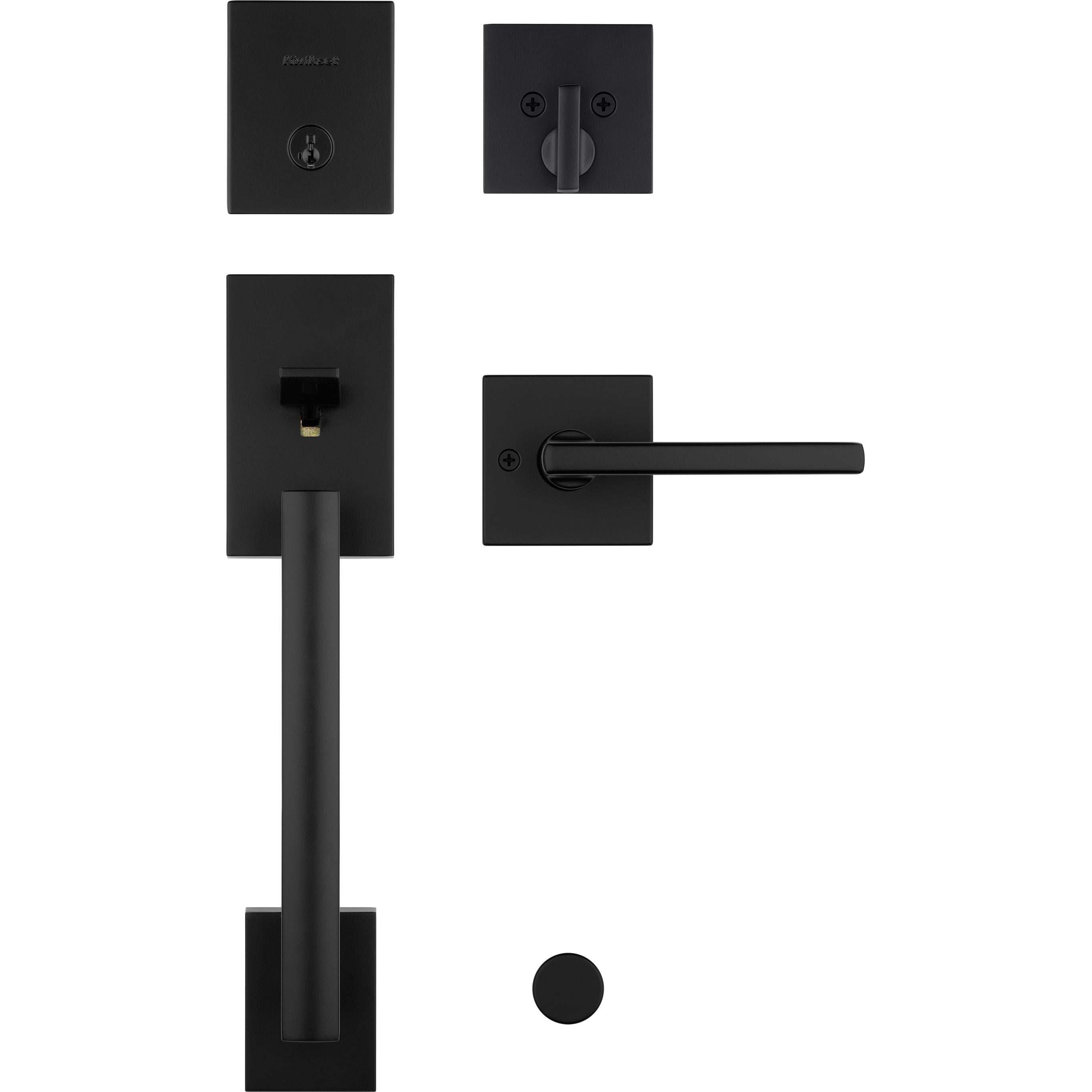818SCEXHFL SQT 514 SMT RBP San Clemente Handleset with Halifax - Matte Black