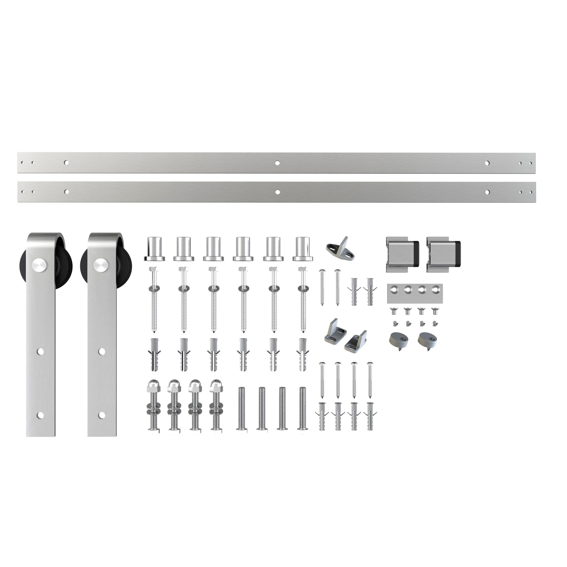 Barn Strap Style Sliding Door Hardware Set