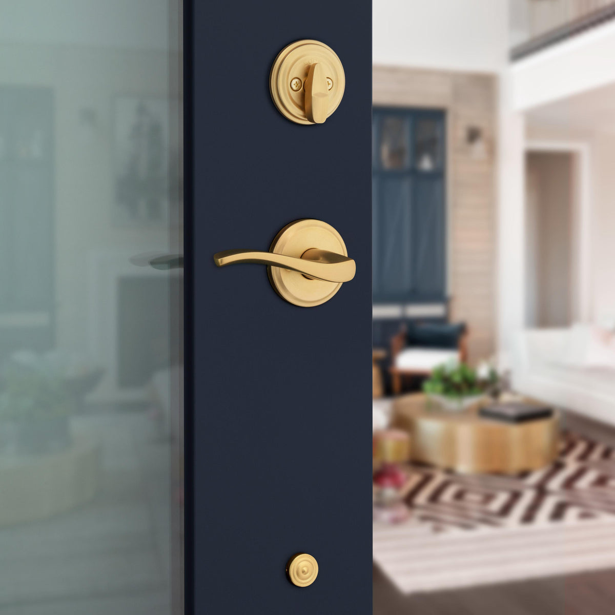 Sedona Trim Pack for 687 / 800 Handleset - Satin Brass