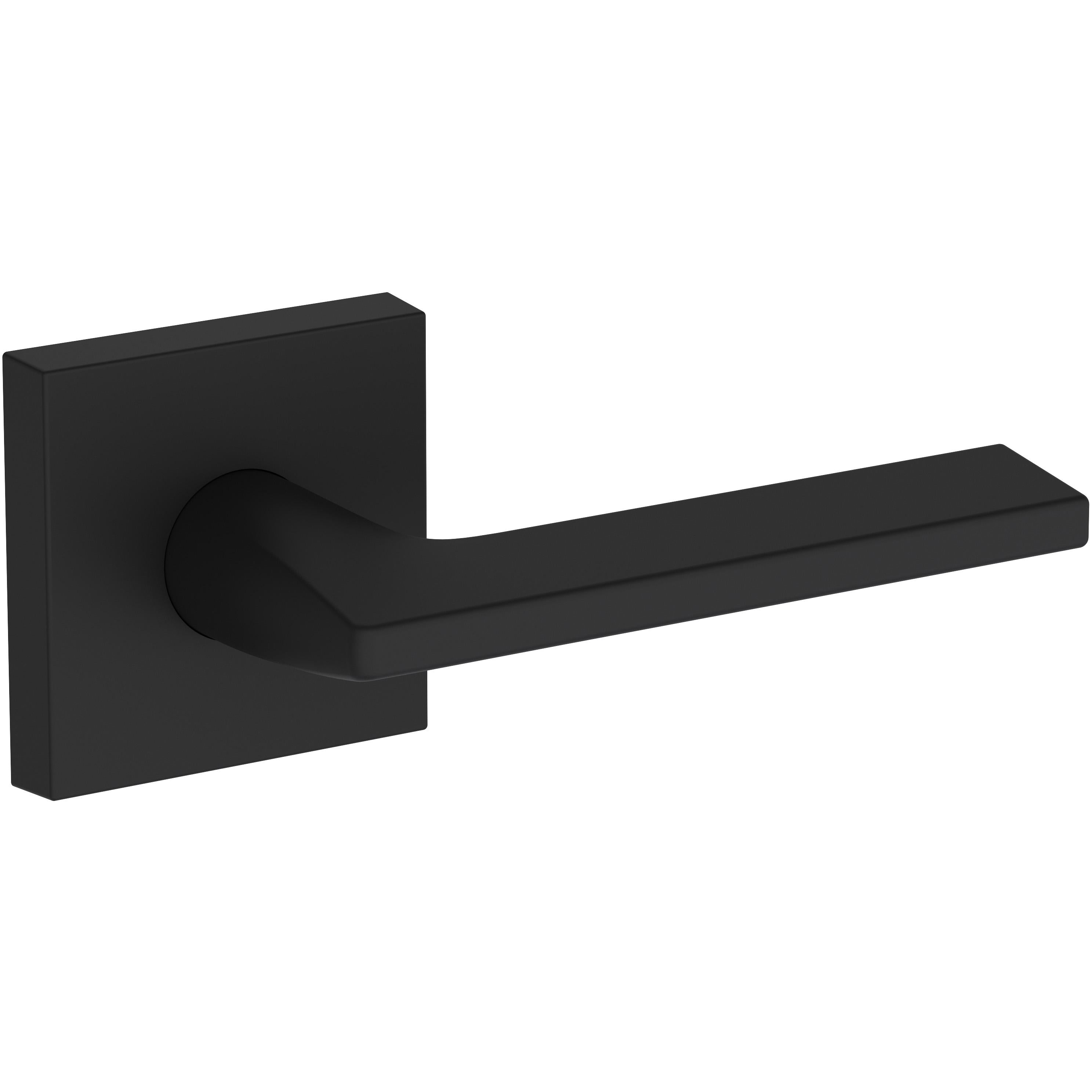 Anaheim Hills / Contemporary Square Rose - Satin Black