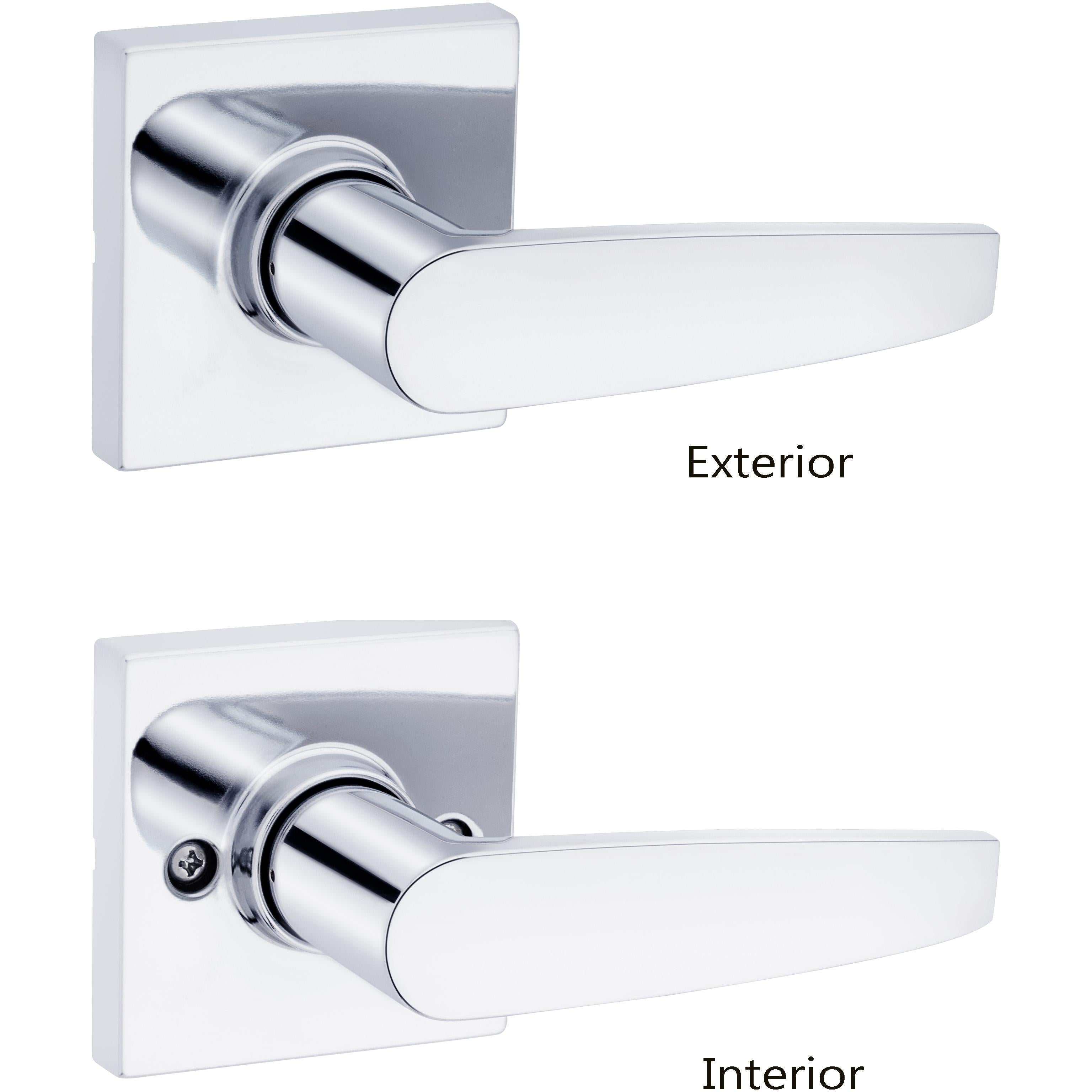 Safe Lock - Winston Lever - Polished Chrome