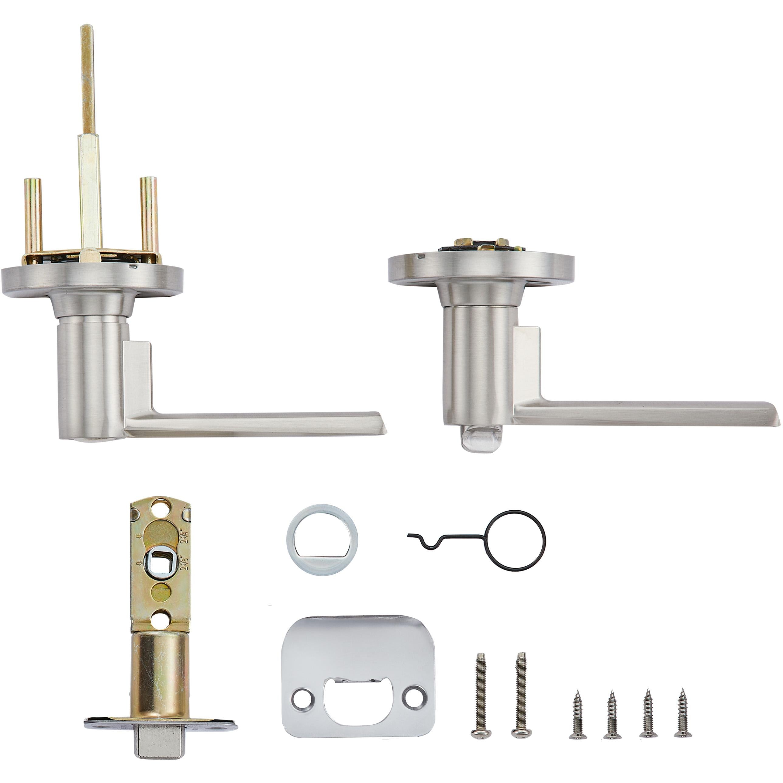 Safe Lock - Westley Lever - Satin Nickel