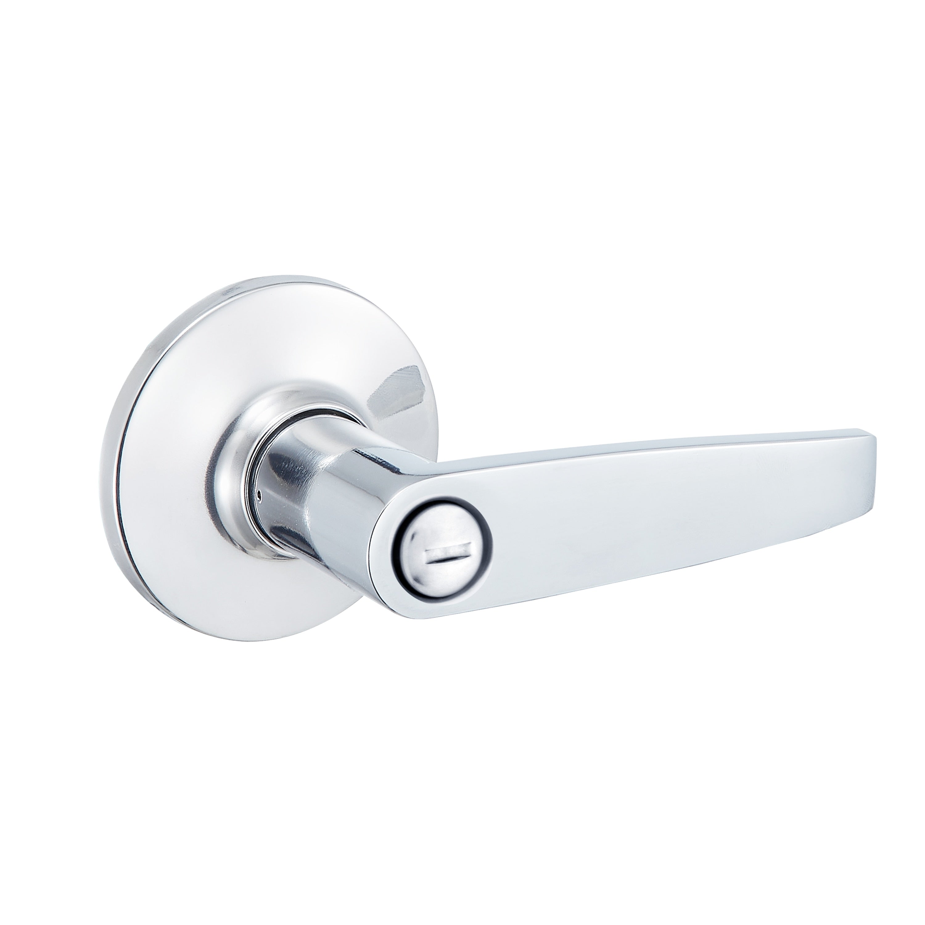 Safe Lock - Winston Lever - Polished Chrome