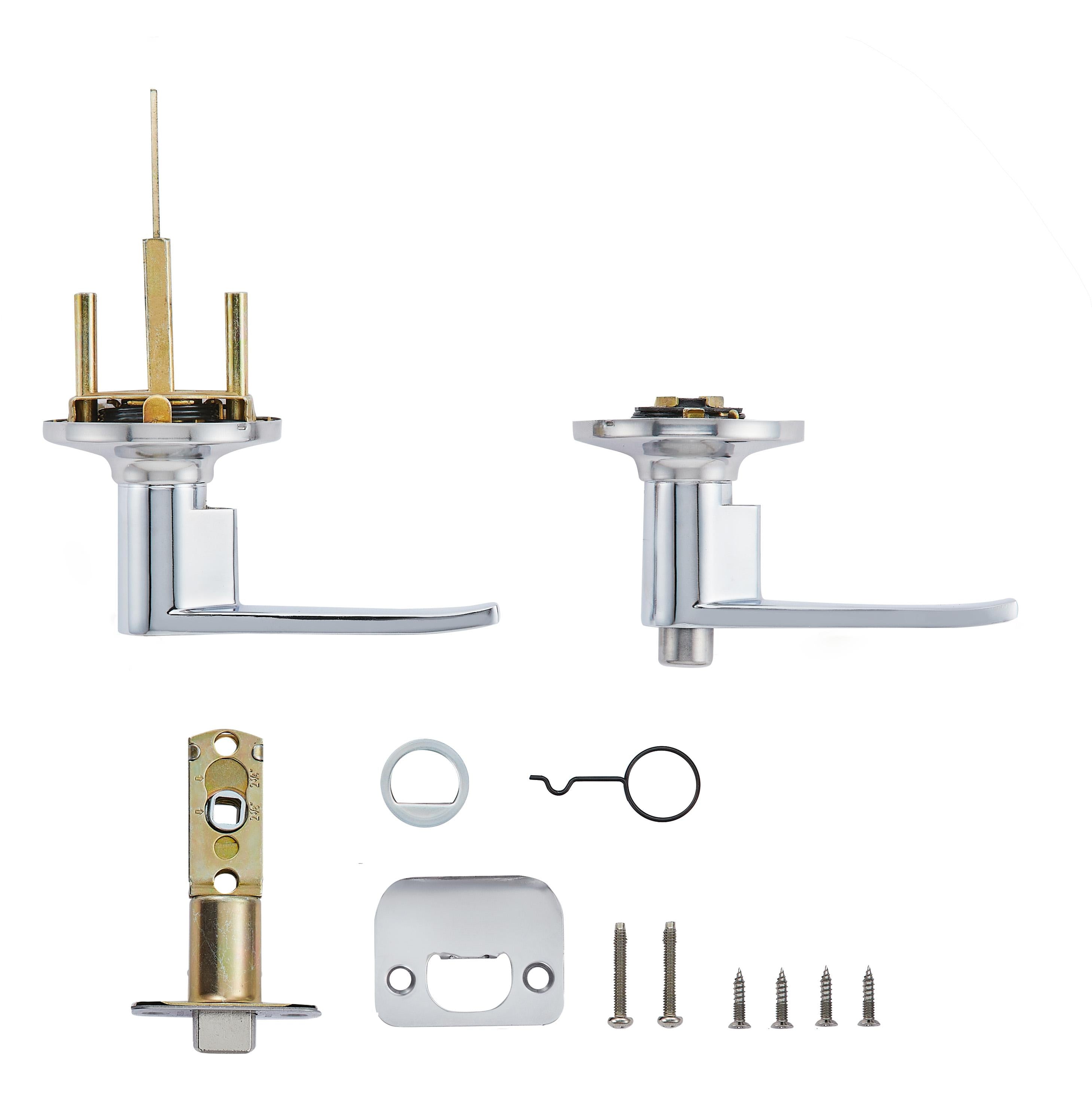 Safe Lock - Winston Lever - Polished Chrome