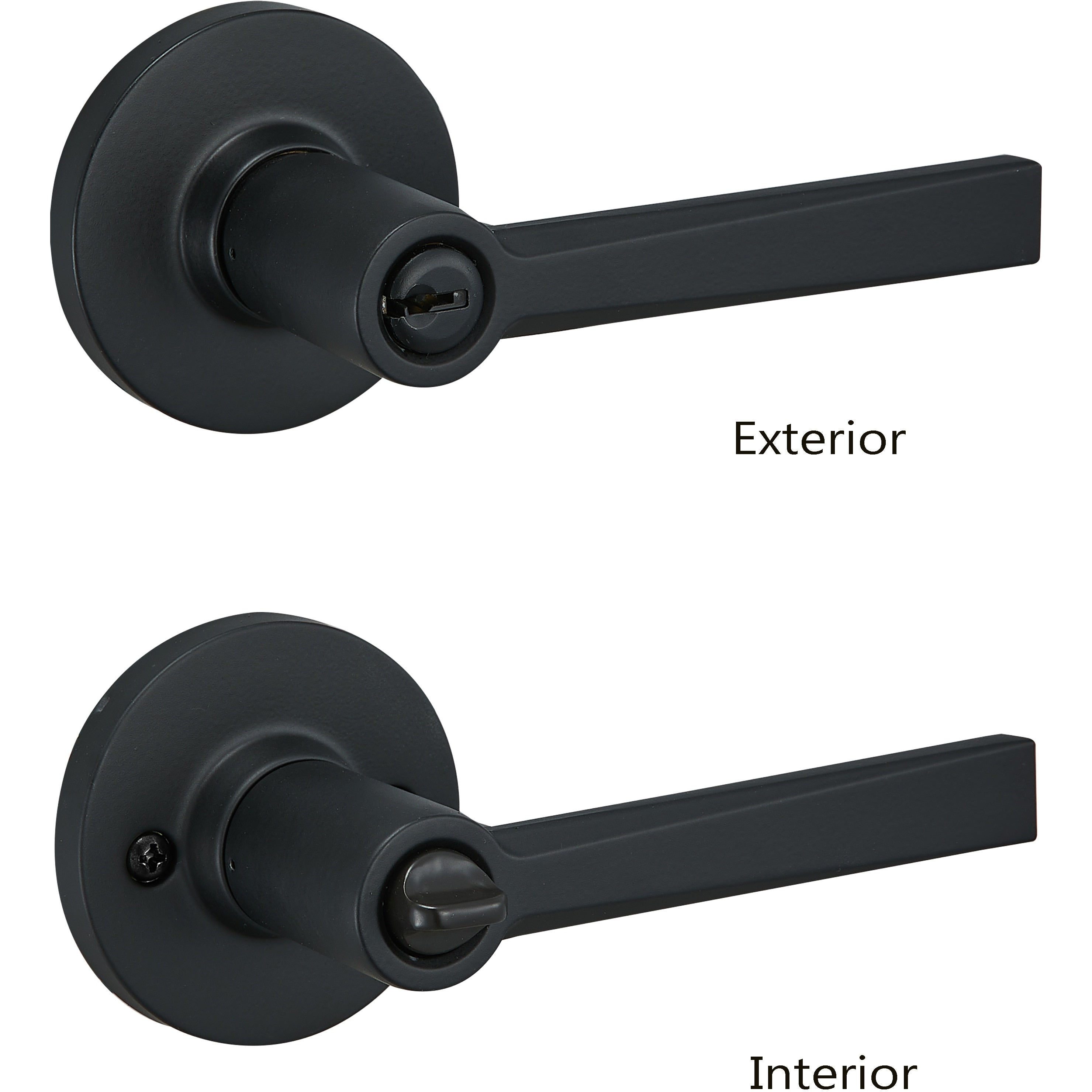 Safe Lock - Westley Lever - Matte Black