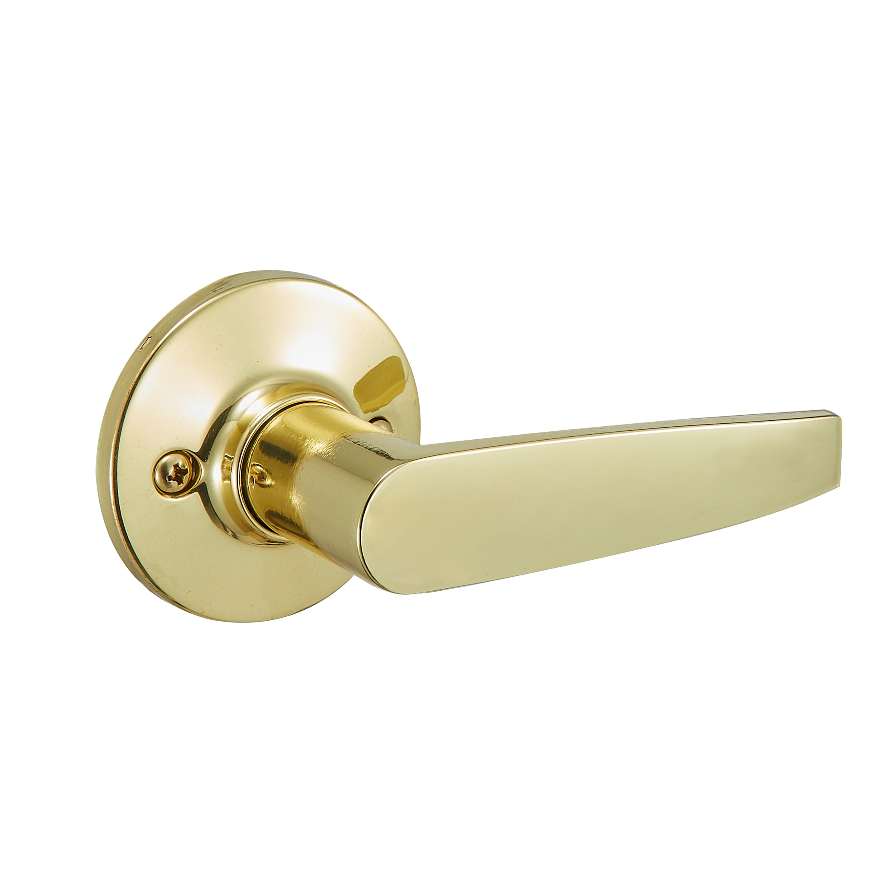 Safe Lock - Winston Lever - Polished Brass