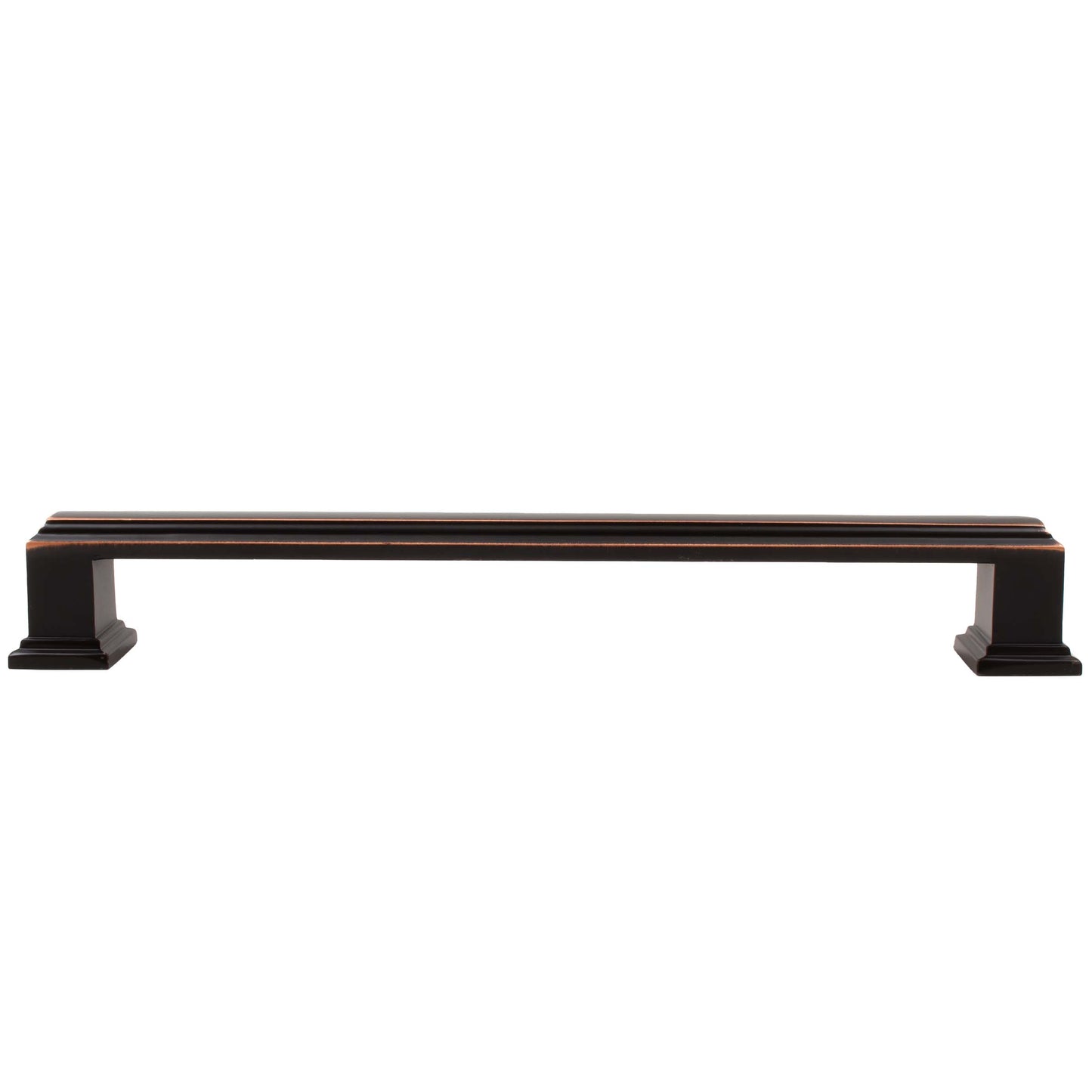 Stone Harbor Hardware Metropolis Cabinet Pull, 160 Millimeters, Vintage Bronze