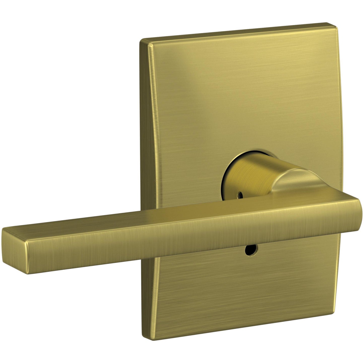FC21LAT608CEN 16-600 10-027 Latitude / Century Passage / Privacy Combo - Satin Brass