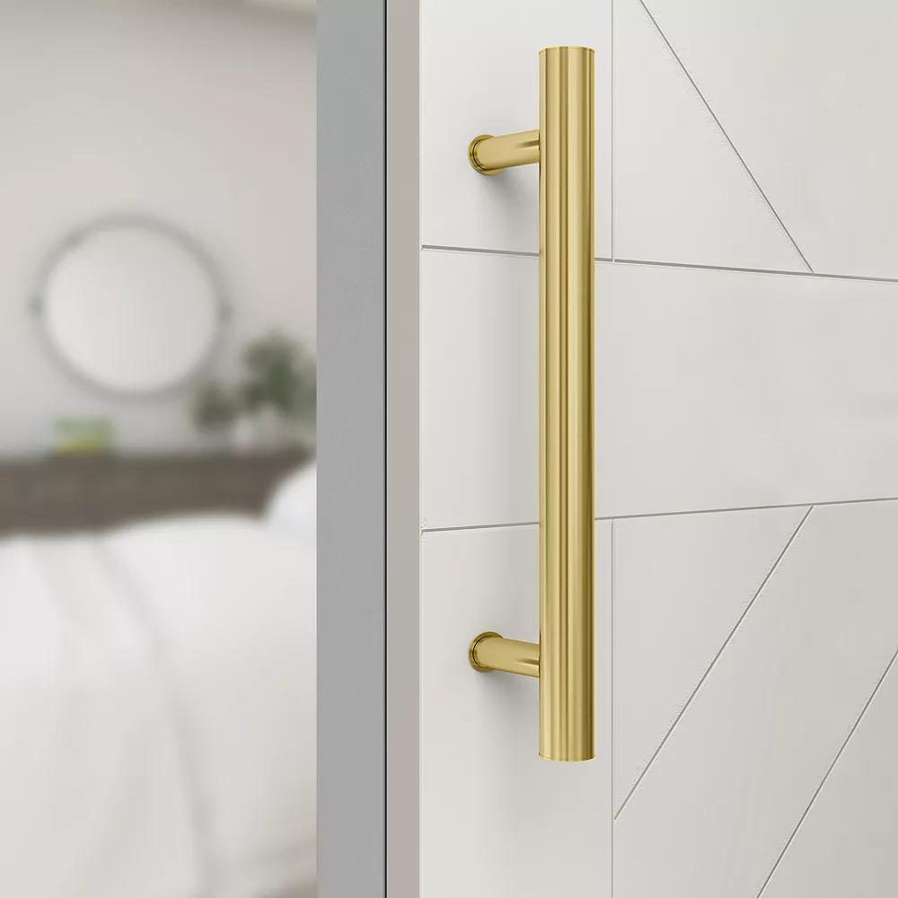 National Hardware - V1001 12" Madison Pull - Brushed Gold