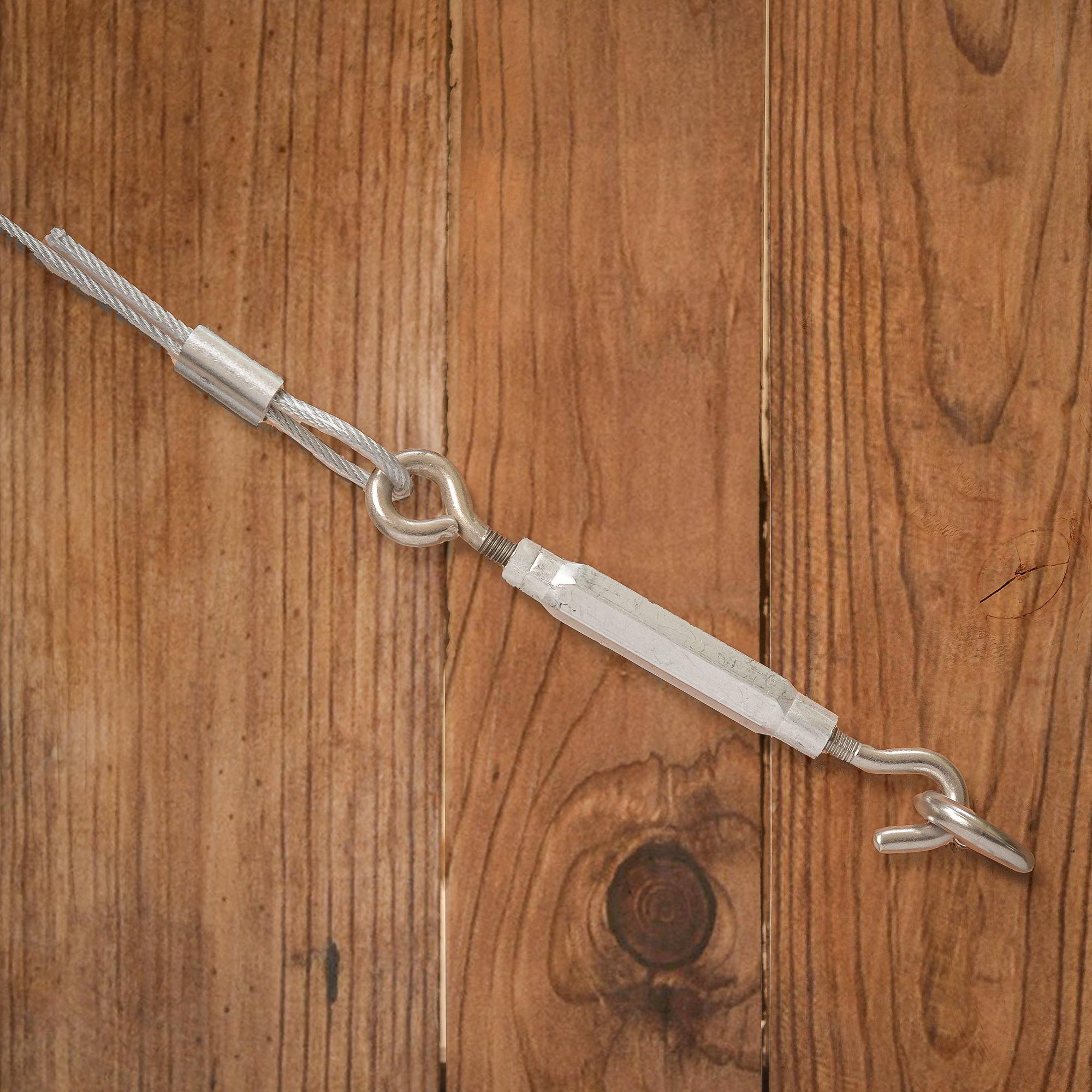 National Hardware - N221-960 2173BC, 5/16" x 9" Hooks/Eye Turnbuckle in Stainless Steel