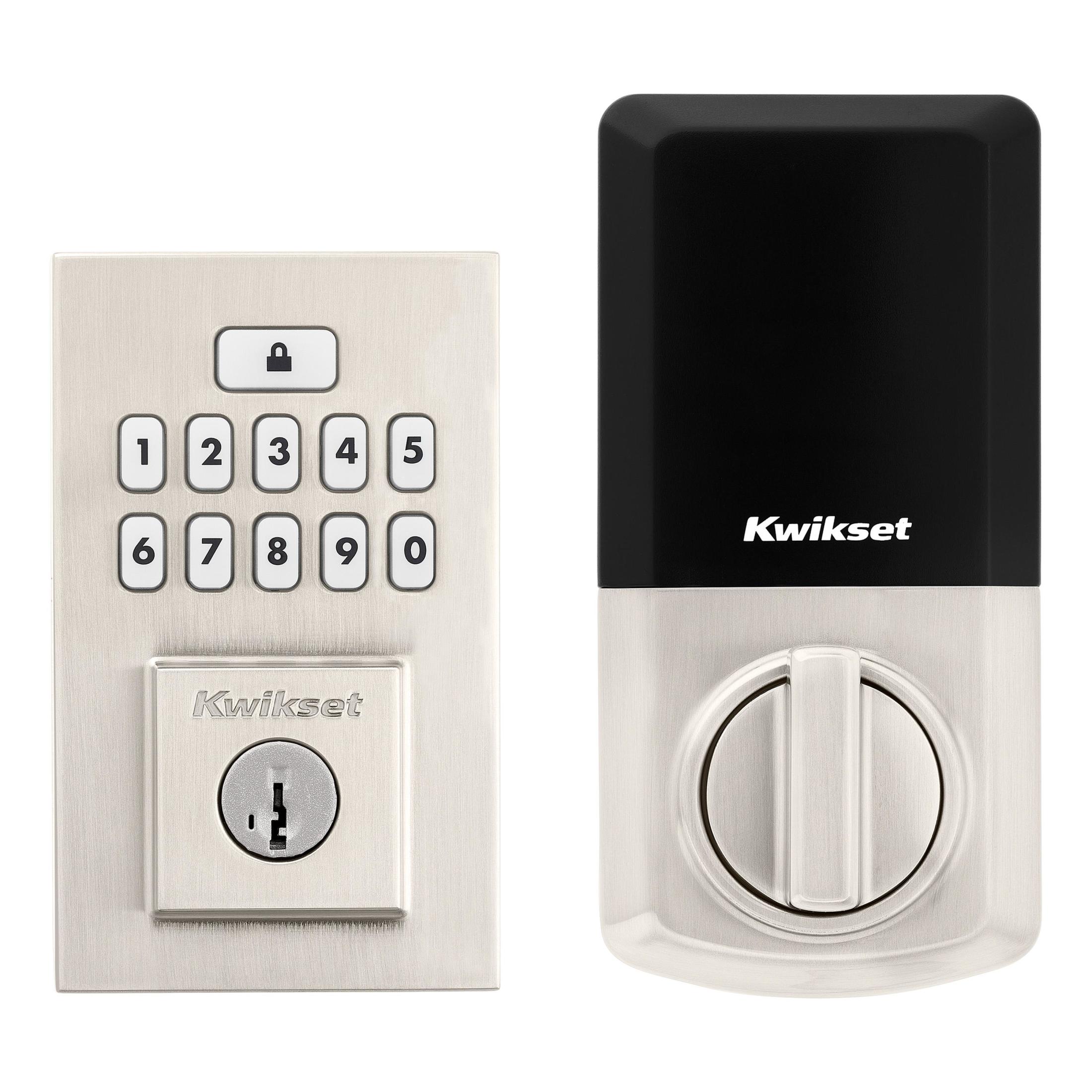 260 CNT 15 SMT RBP RCALFD Contemporary SmartCode Keypad Deadbolt - Satin Nickel