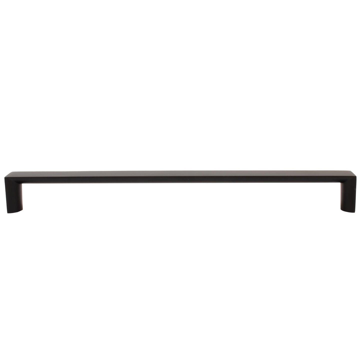Stone Harbor Hardware Plateau Cabinet Pull, 256 Millimeters, Matte Black