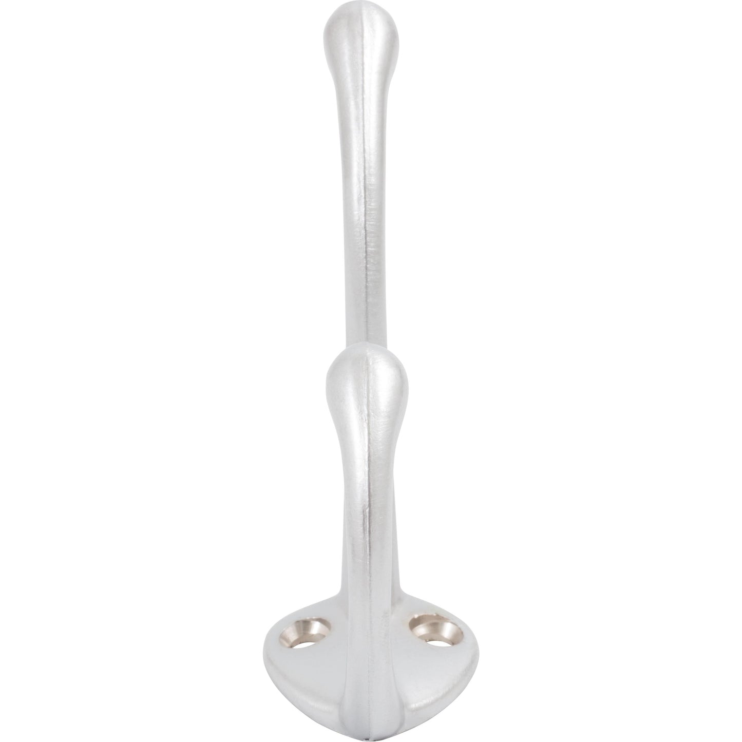 Stone Harbor Hardware Coat & Hat Hook, 3-1/2" High, 2-1/4" Projection, Satin Chrome