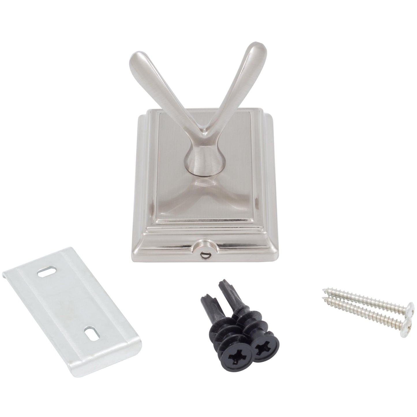 Stone Harbor Hardware Westwood Robe Hook, Satin Nickel