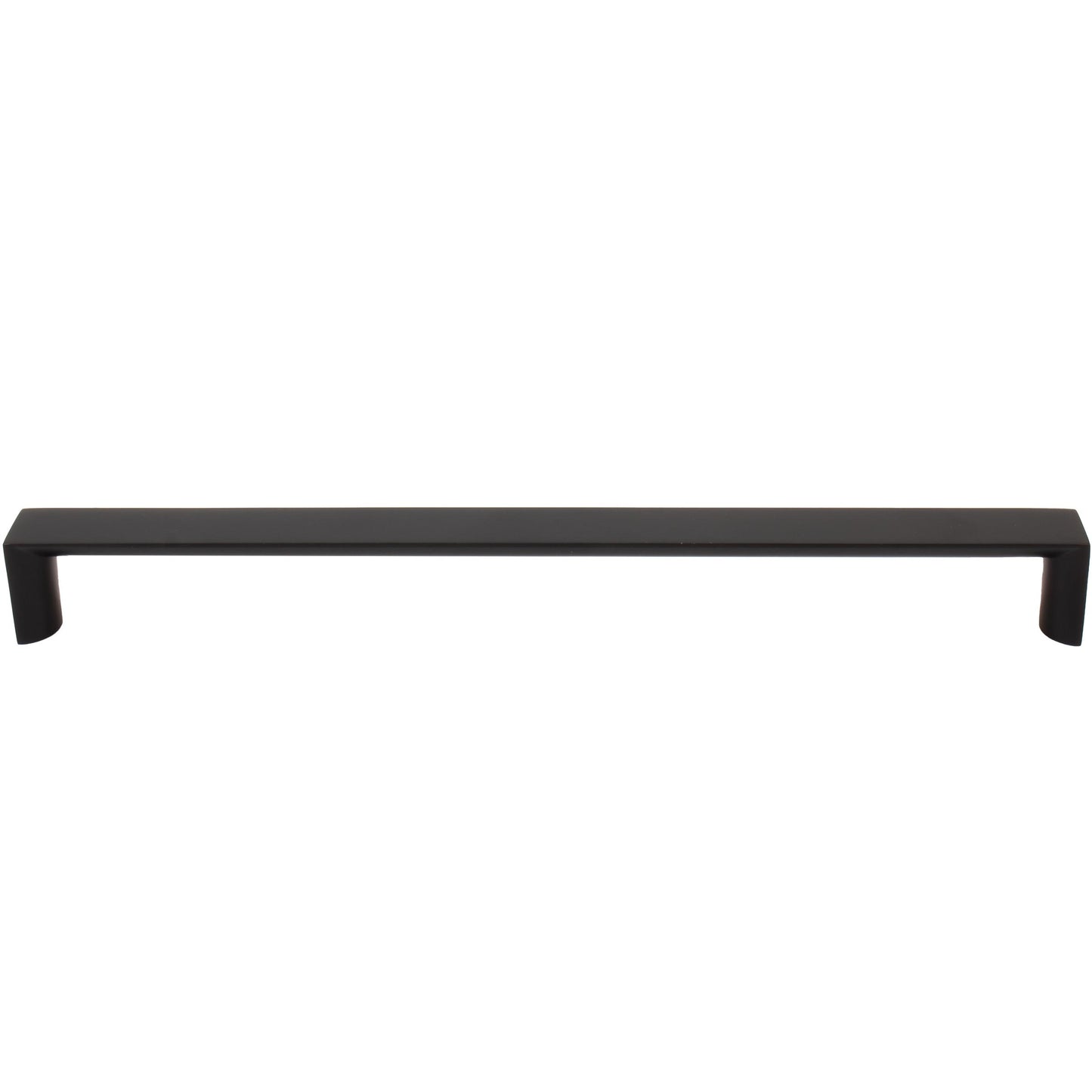 Stone Harbor Hardware Plateau Cabinet Pull, 256 Millimeters, Matte Black