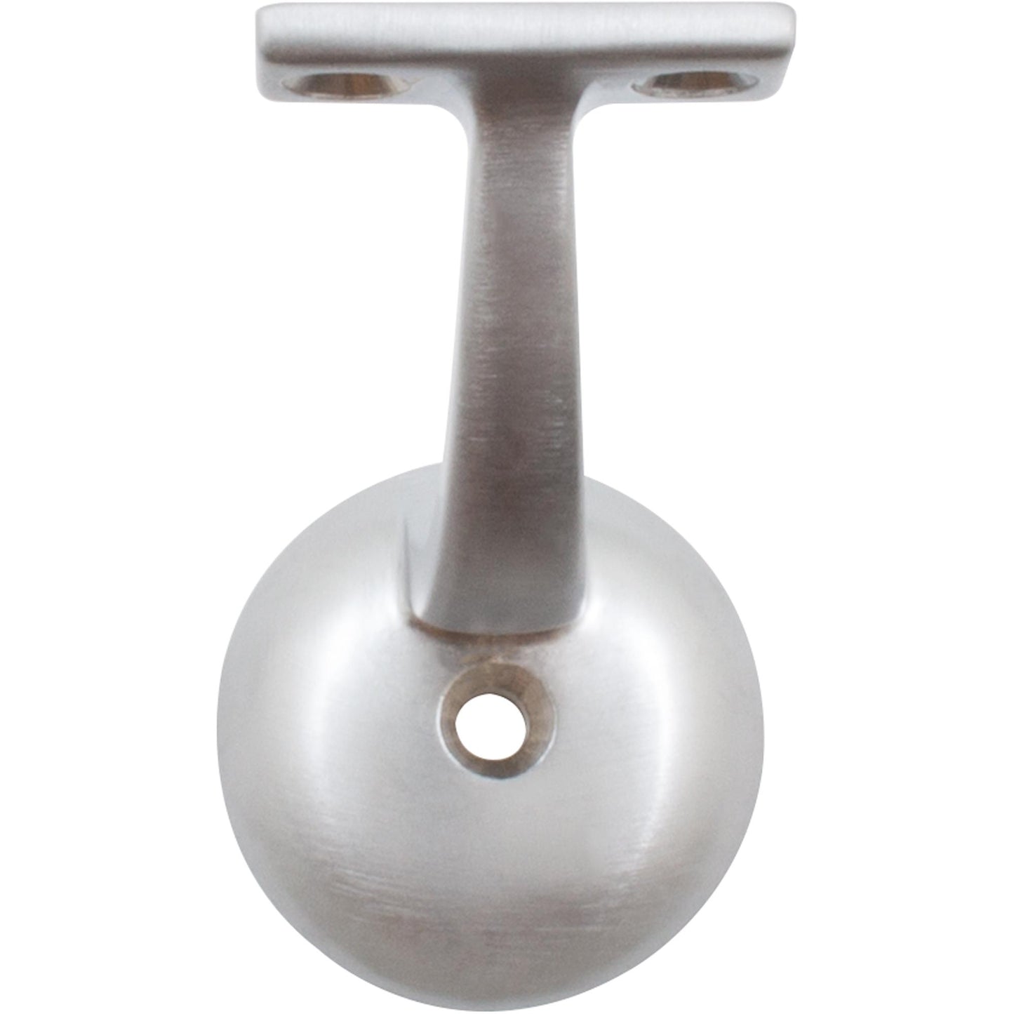 Stone Harbor Hardware Heavy-Duty Extended Handrail Bracket, Satin Chrome