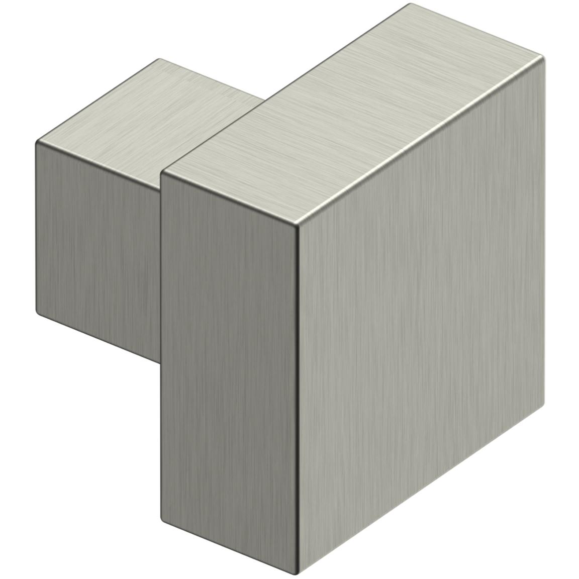 Deltana KS125U15 1-1/4" Modern Square Knob - Satin Nickel