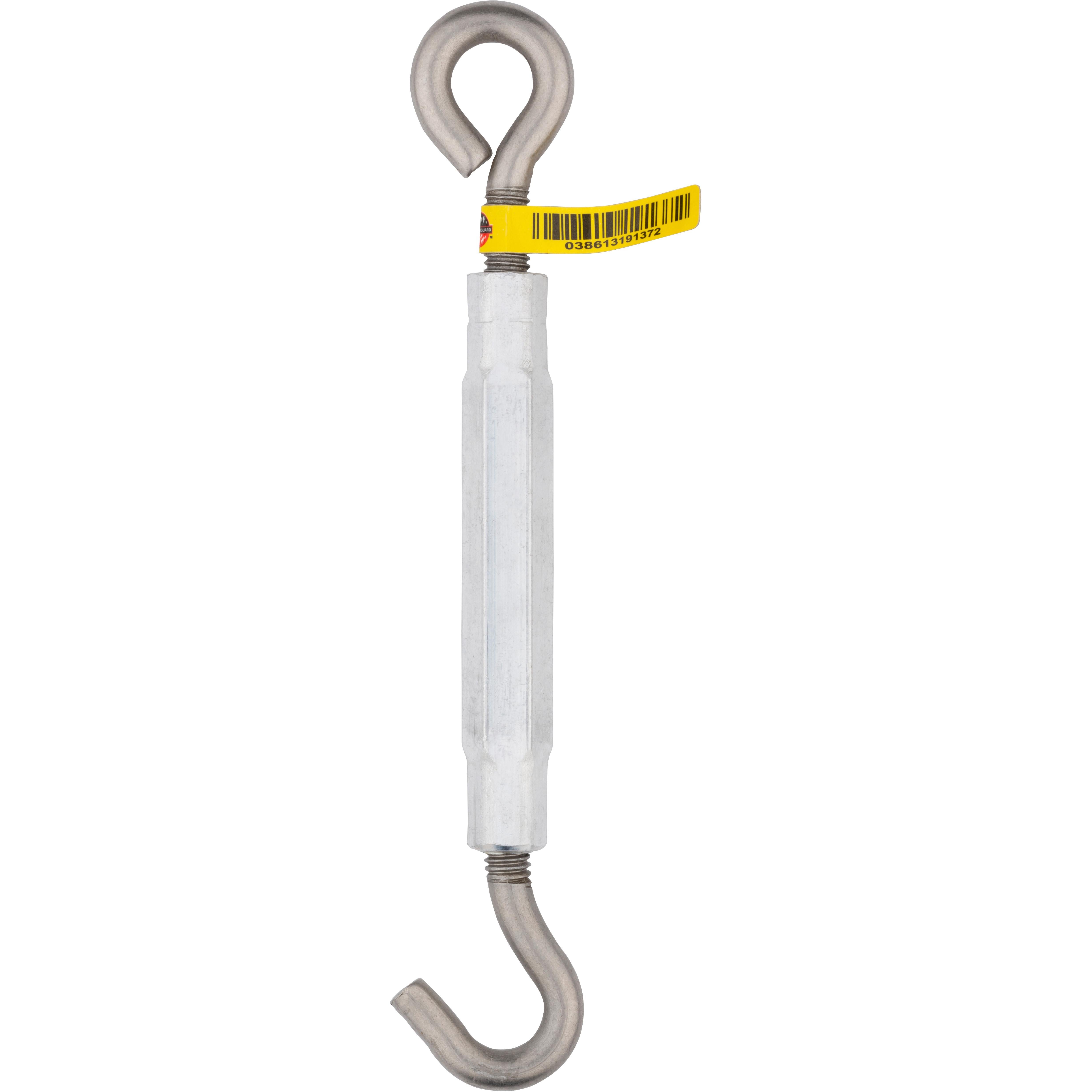 2173BC 3/8" x 10-1/2" Hook / Eye Turnbuckle - Stainless Steel