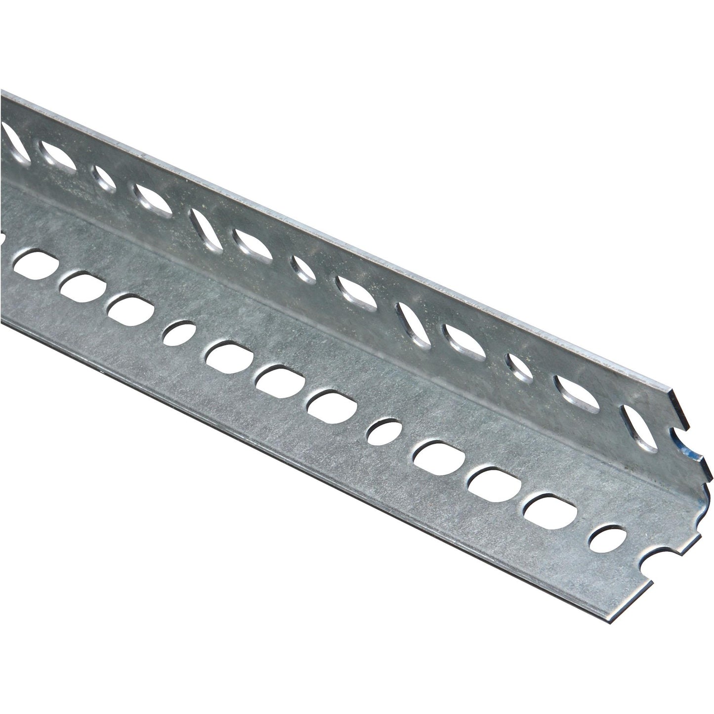 4020BC 1-1/2" x 72" Slotted Angle .074" Thick Steel - Galvanized