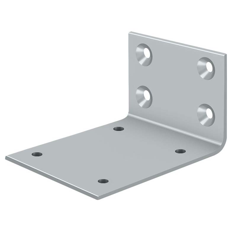 Deltana JB-DASH95USP Jamb Bracket for Double Acting Floor Hinge - Primer Gray