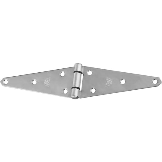 V282 6" Heavy Strap Hinge 2/pk - Zinc Plated