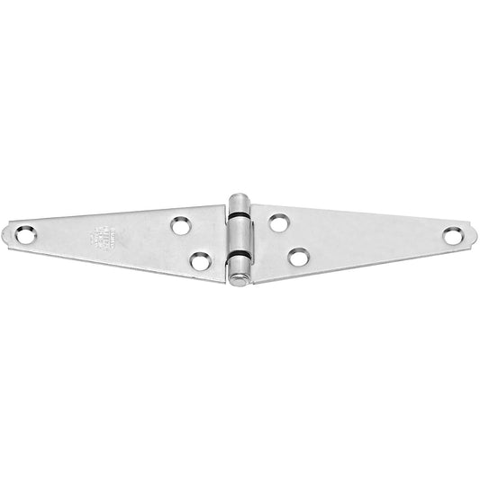 National Hardware - 282BC 4" Heavy Strap Hinge - Zinc Plated