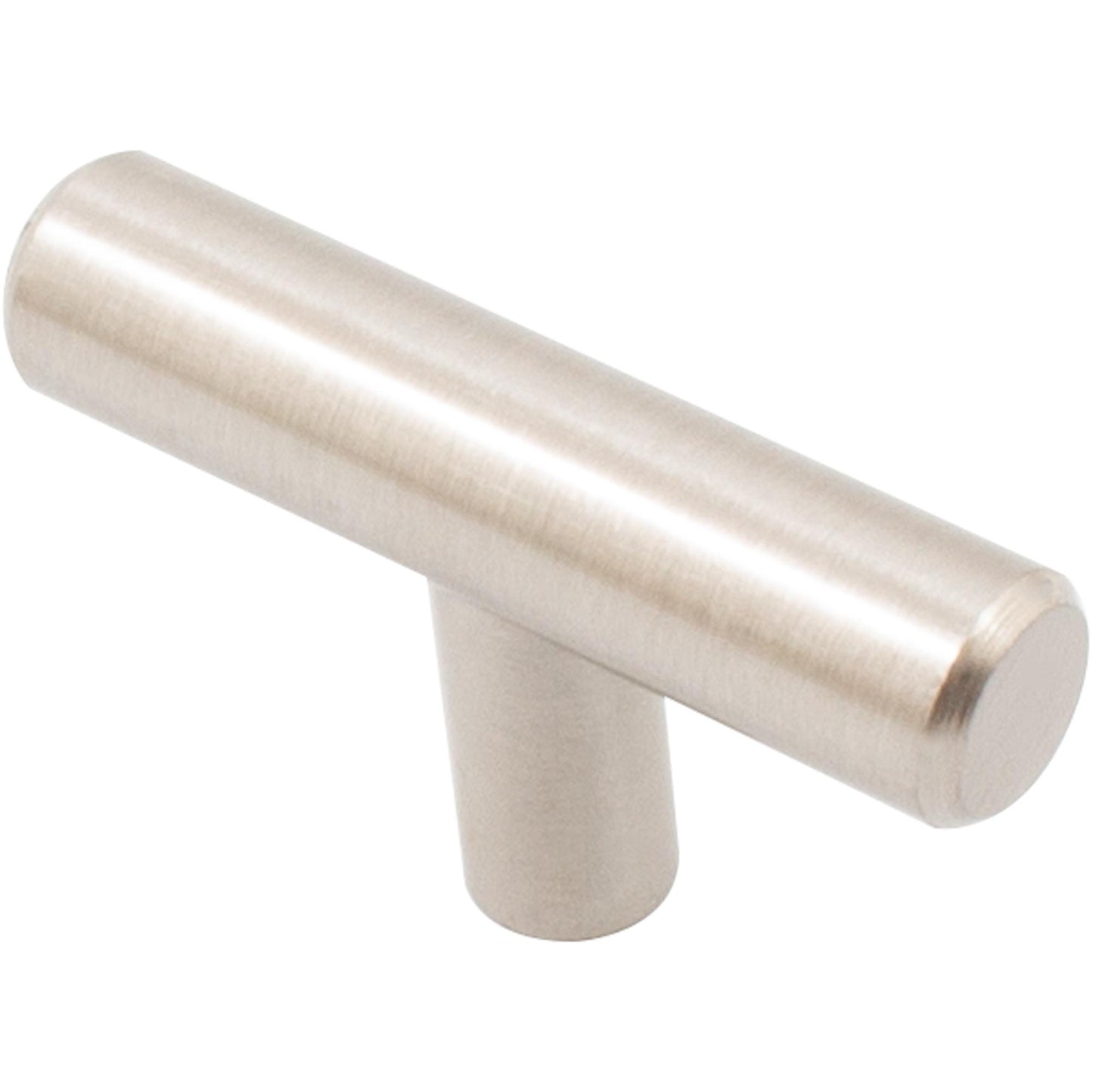 Stone Harbor Hardware Bar Cabinet Pull, 50mm Overall Length, Satin Nickel