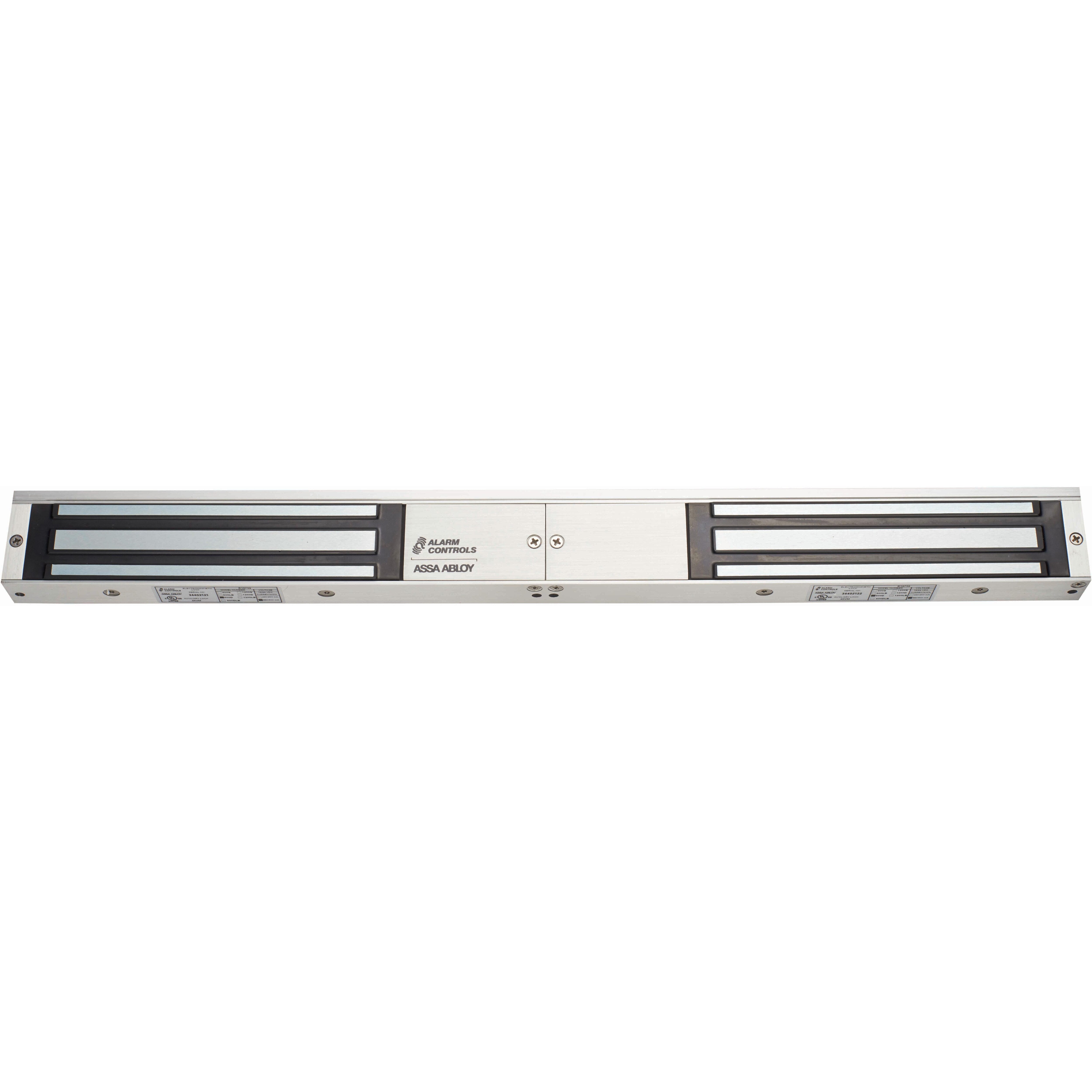 600D Double Door Magnetic Lock 600 lbs.- Satin Aluminum