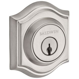 Traditional Arch 1-Cyl Deadbolt - Satin Nickel