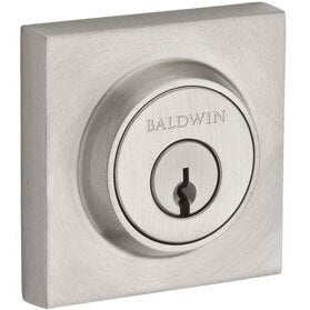 Contemporary Square 1-Cyl Deadbolt - Satin Nickel