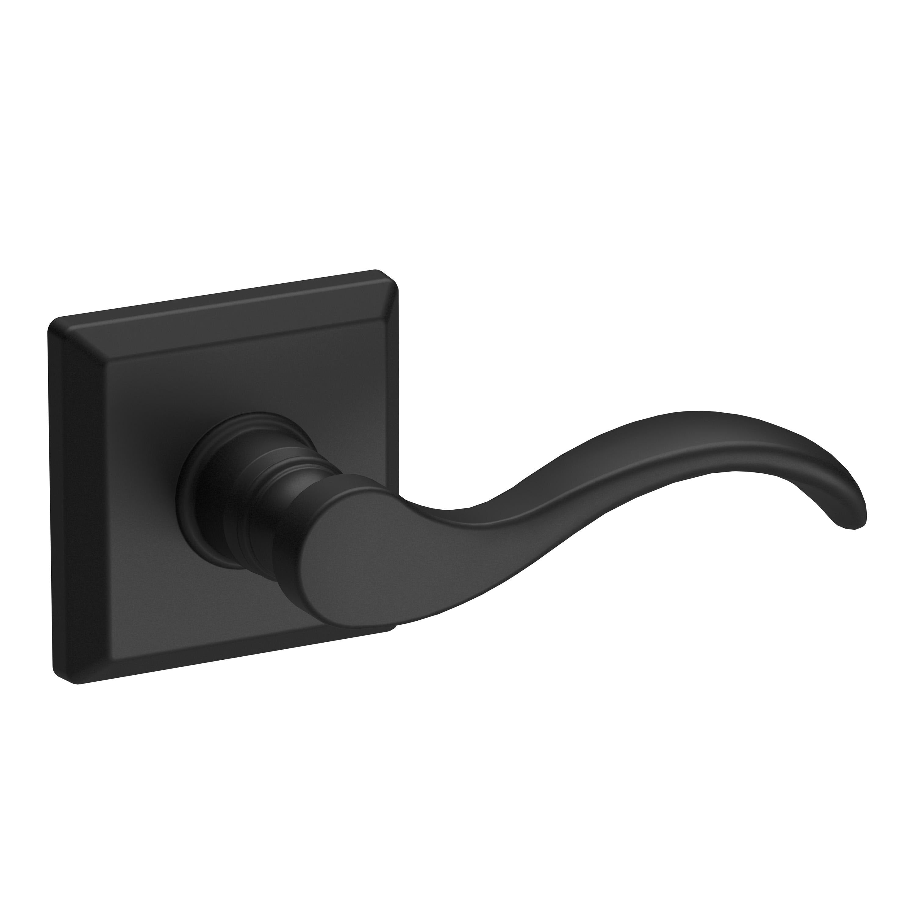 Curve / Square - Satin Black
