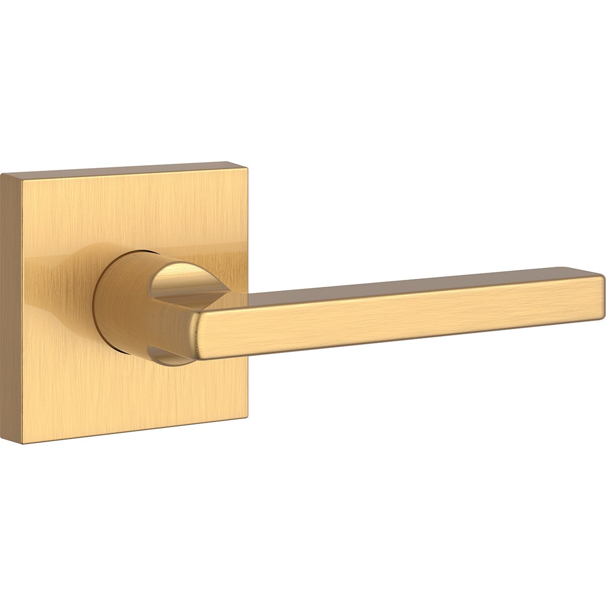 Square / Square - Satin Brass