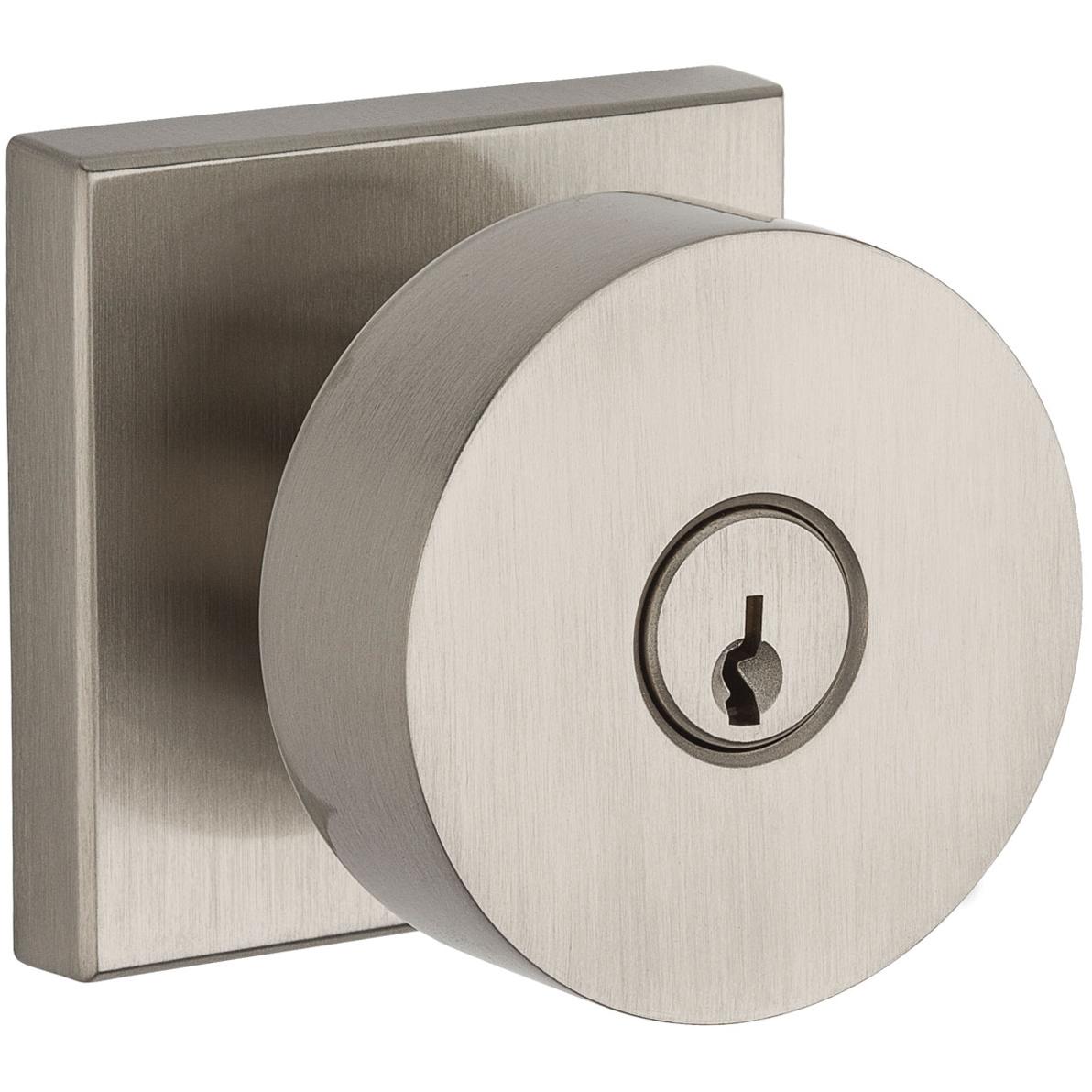 Contemporary / Square - Satin Nickel