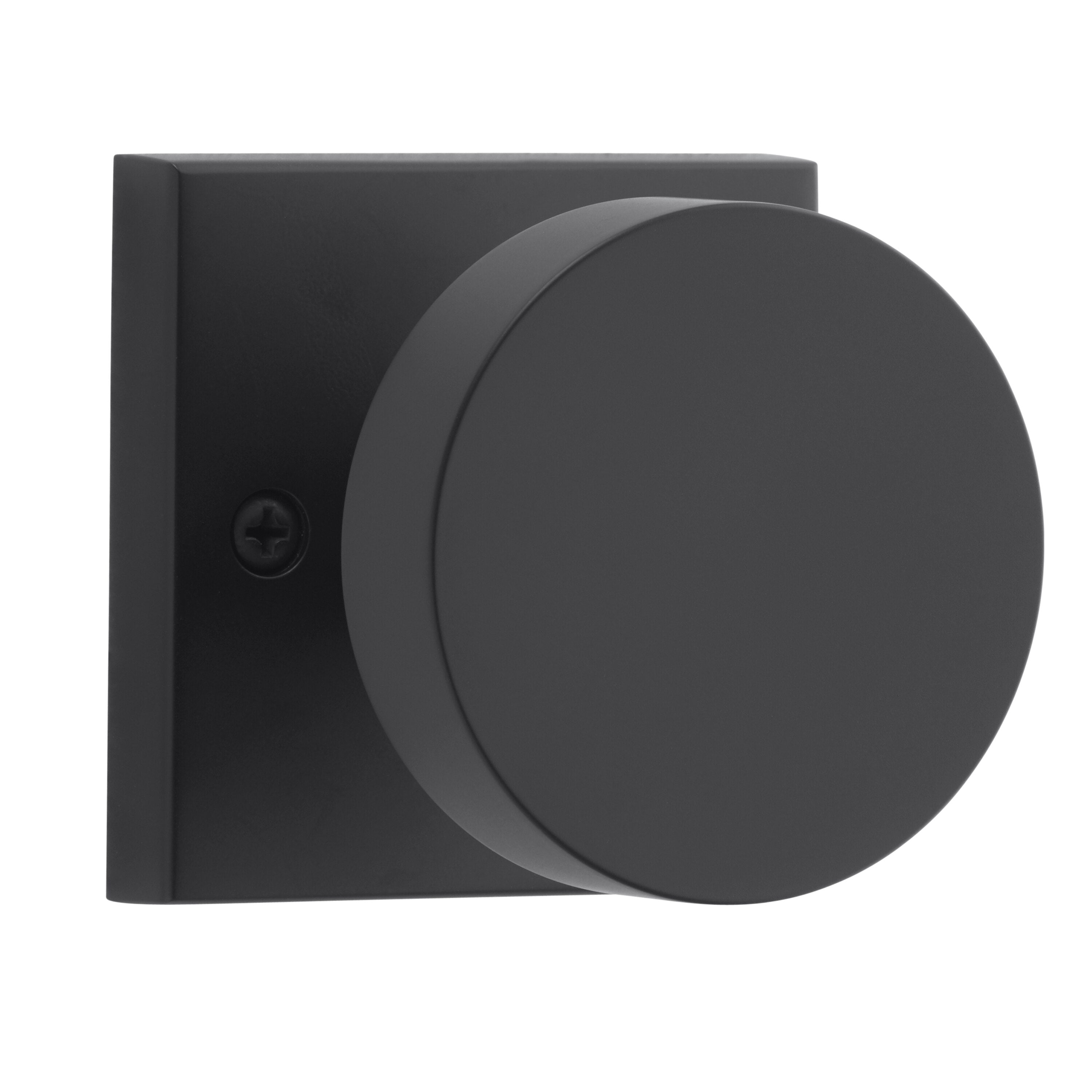 Contemporary / Square - Satin Black