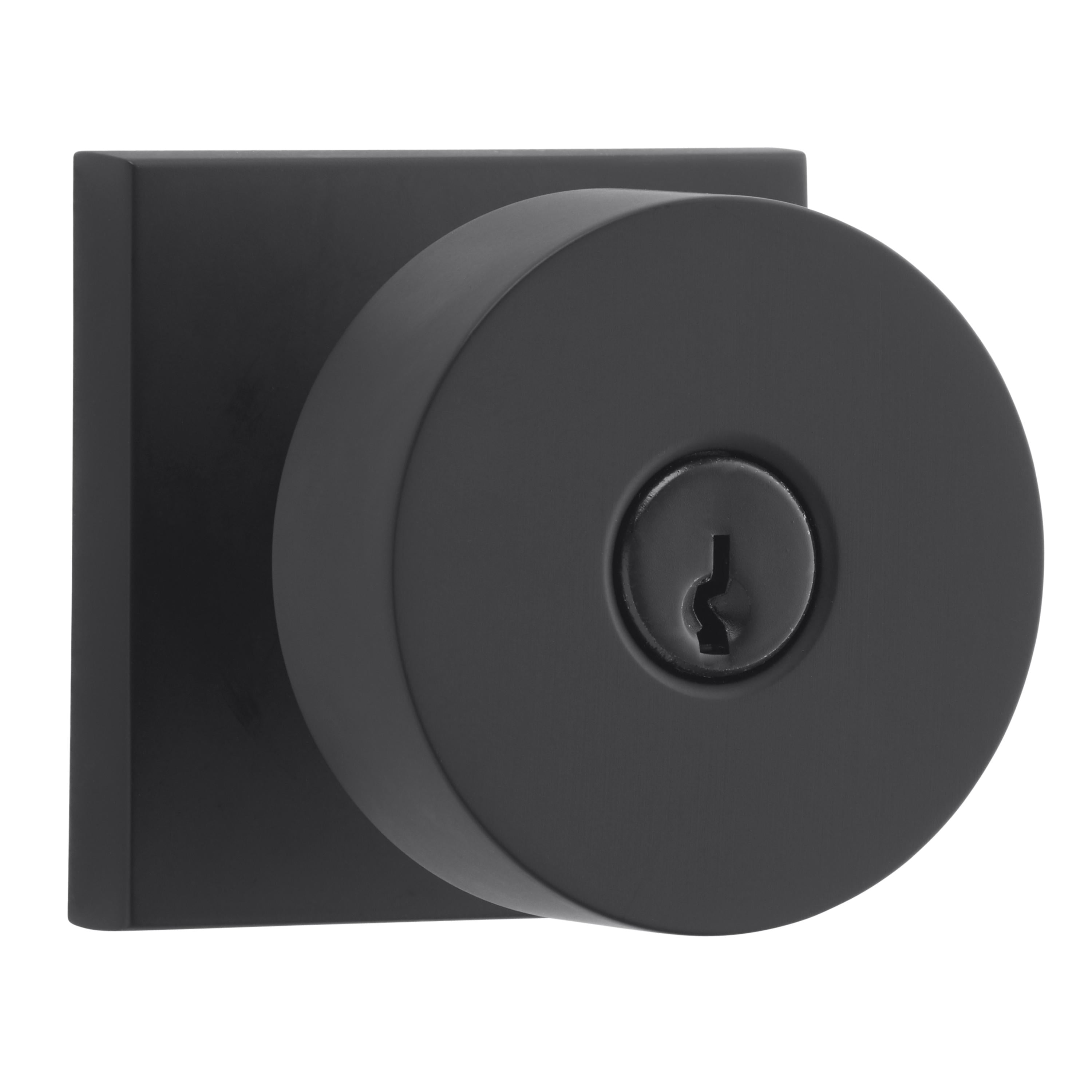 Contemporary / Square - Satin Black