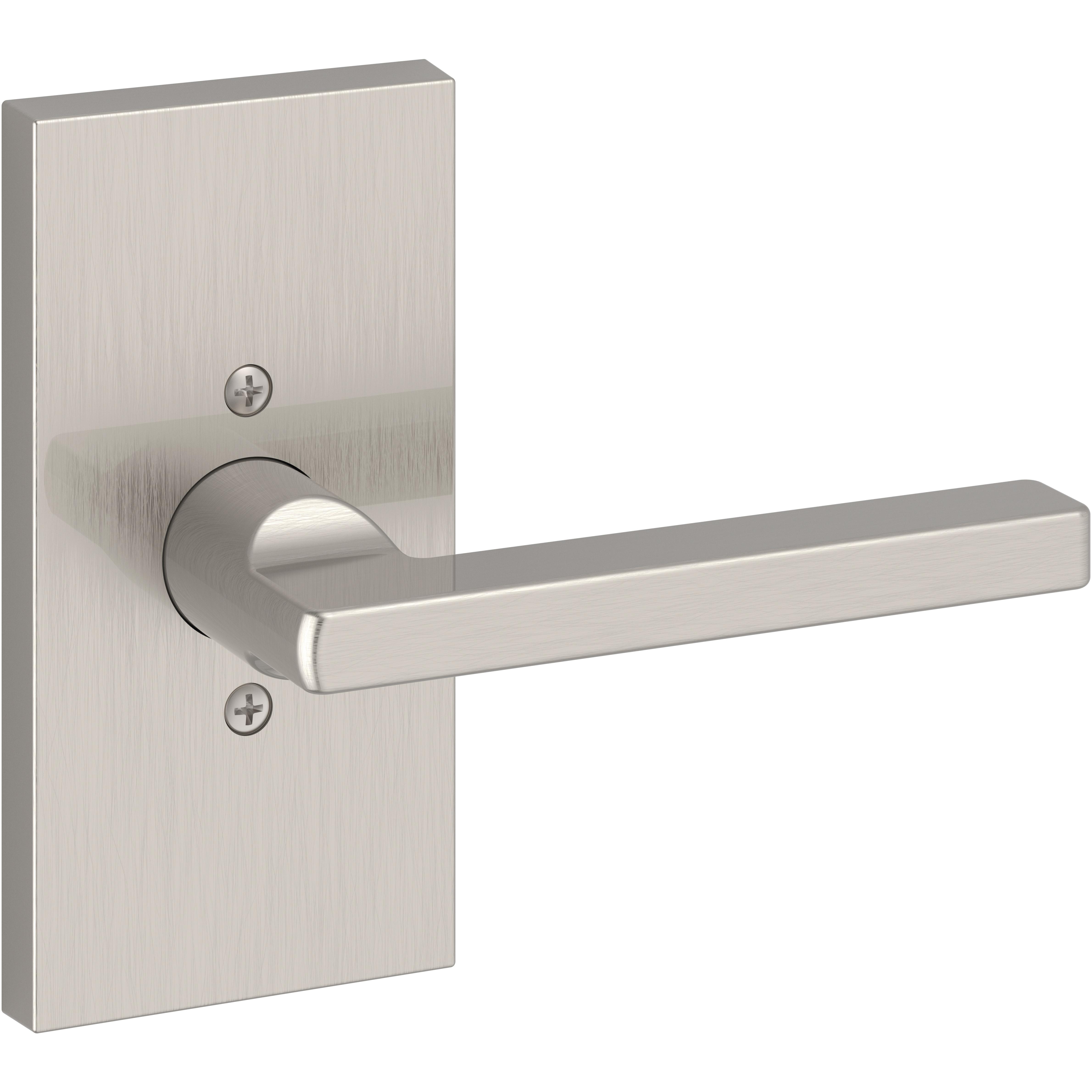 Square / Contemporary 5" Rose - Satin Nickel