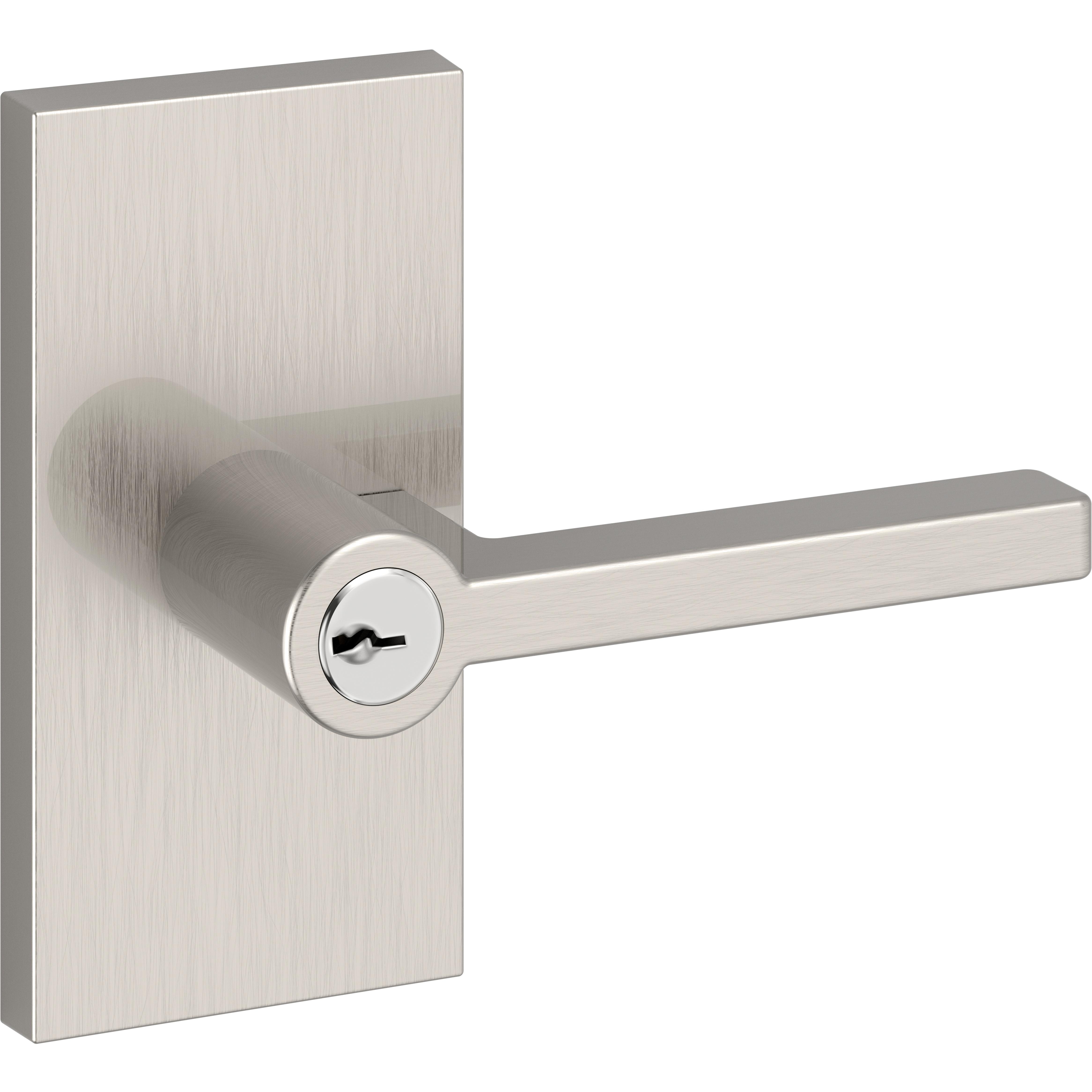 Square / Contemporary 5" Rose - Satin Nickel