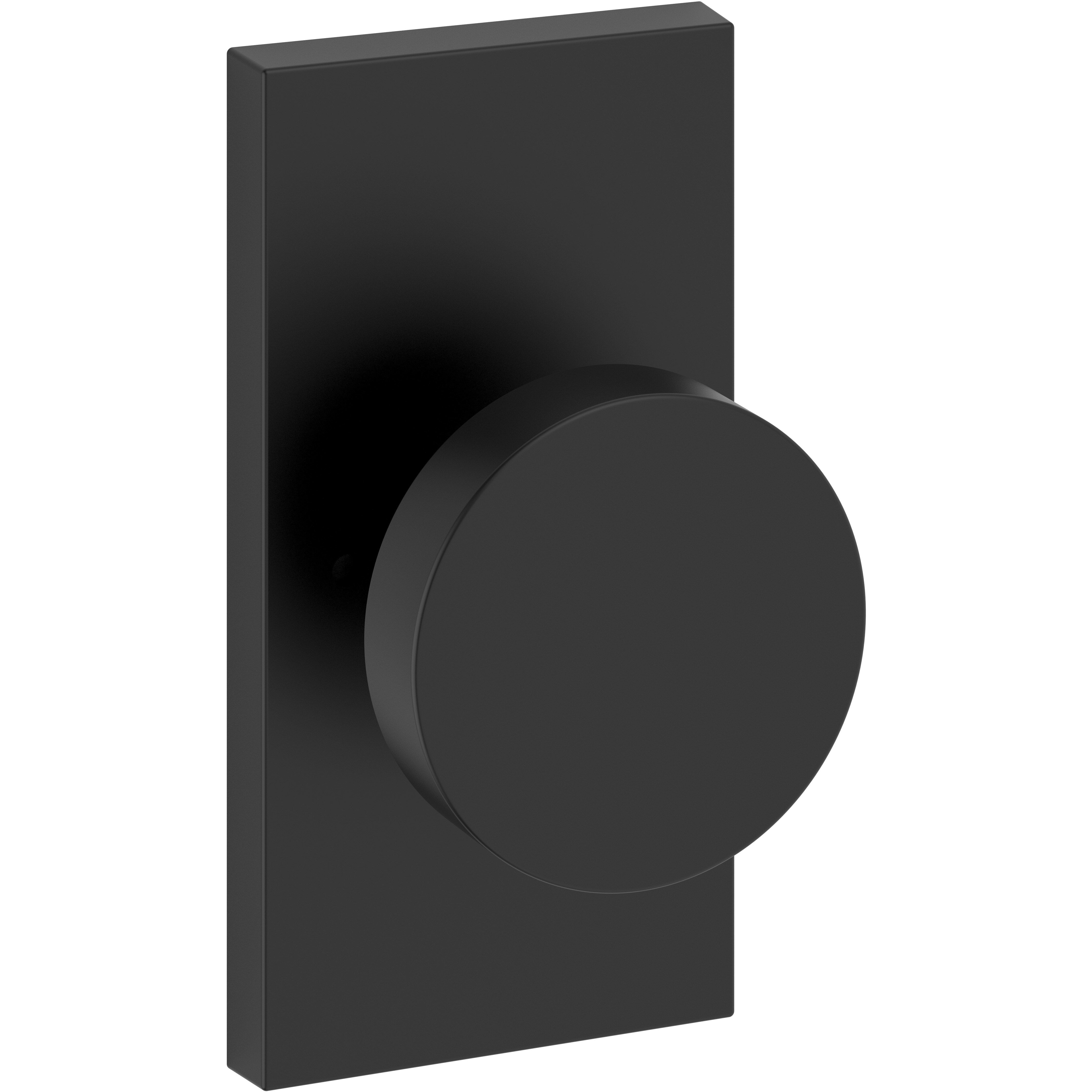 Contemporary / Contemporary 5" Rose - Satin Black